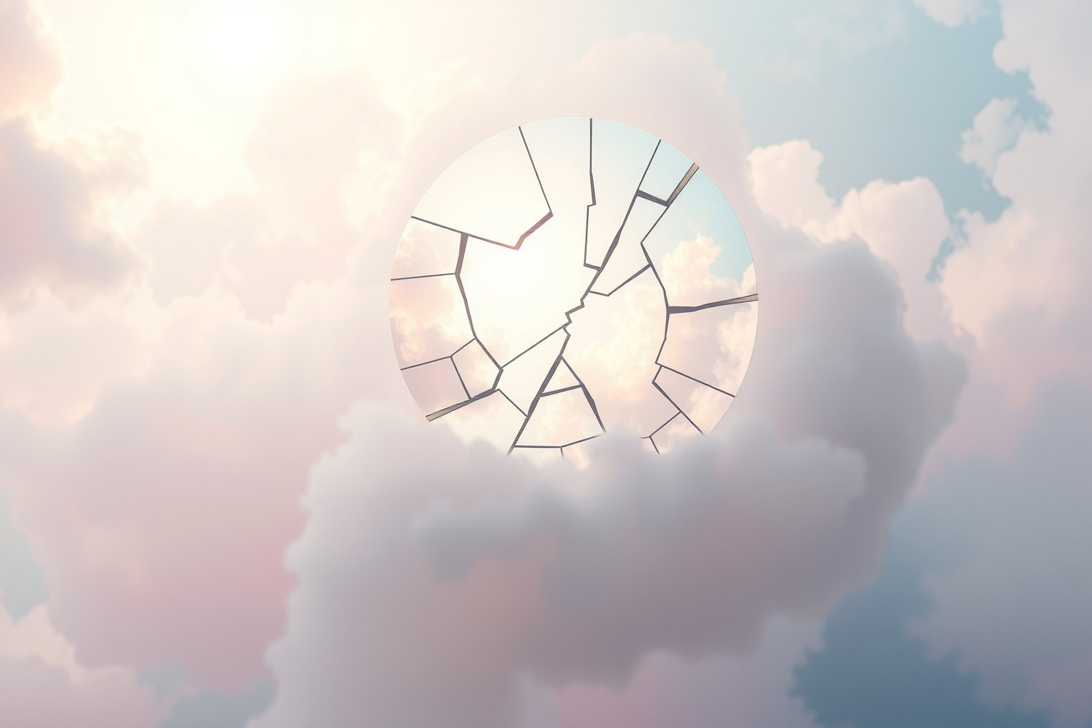 Sognare uno specchio rotto simboleggia fragilità e cambiamenti imminenti.