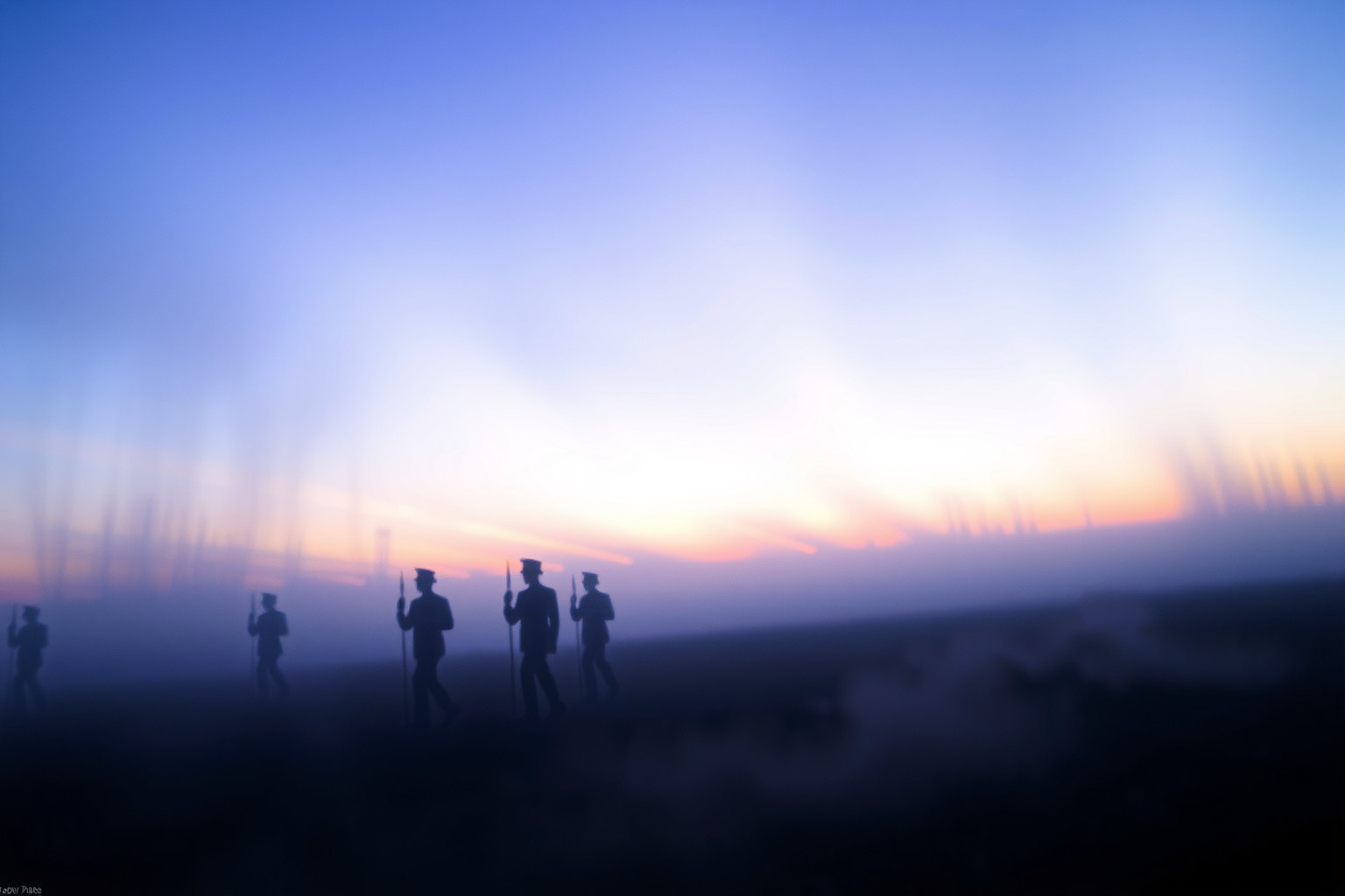 Ascoltare una banda militare lontana simboleggia disciplina e aspettative.