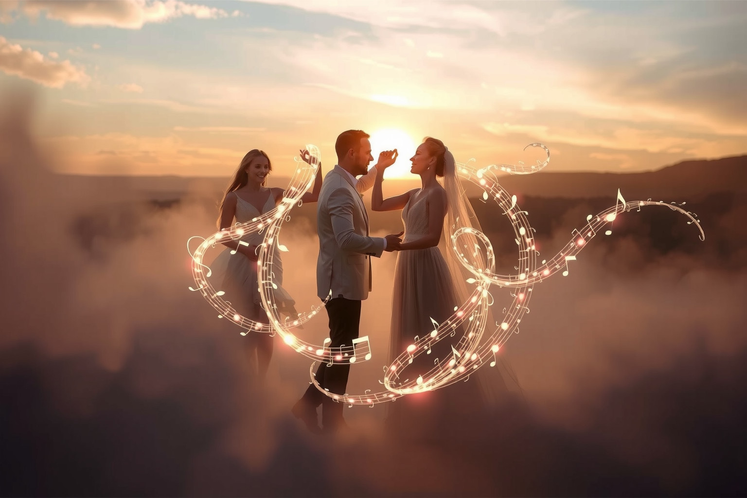 La musica marziale al matrimonio simboleggia unione e forza.