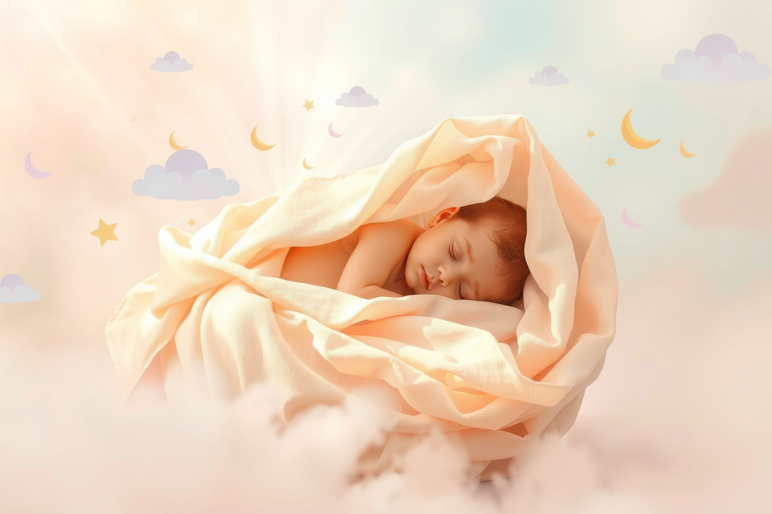 Usare lo straccio come coperta simboleggia protezione e calore.