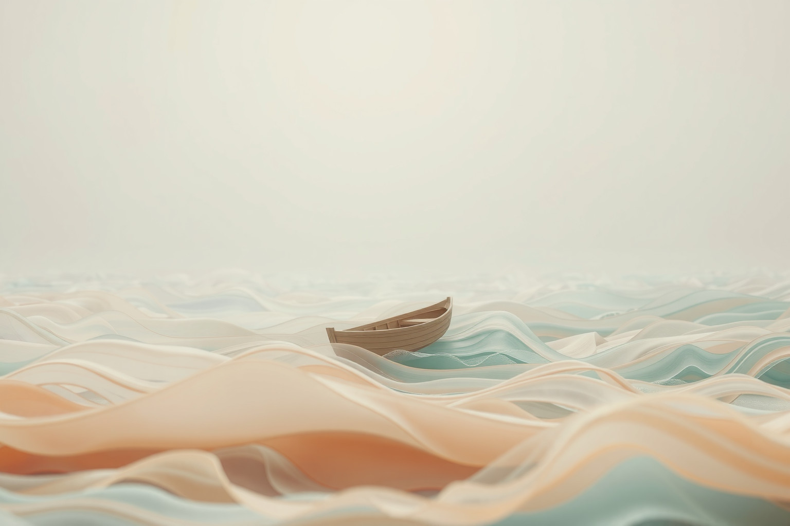 La turbolenza in barca simboleggia conflitti emotivi e relazioni fragili.