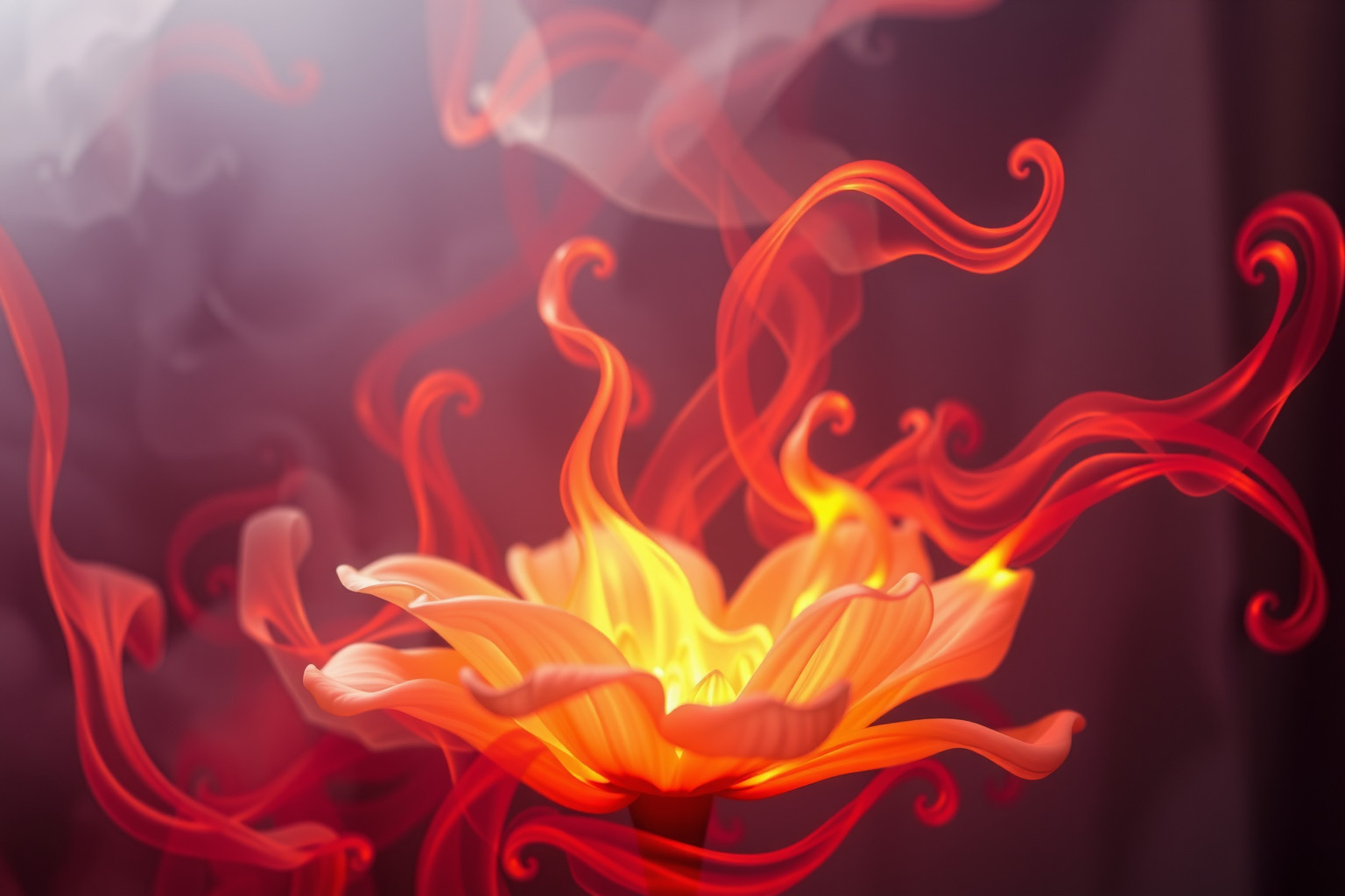 Il fiorellino che brucia simboleggia passione travolgente e rabbia intensa.