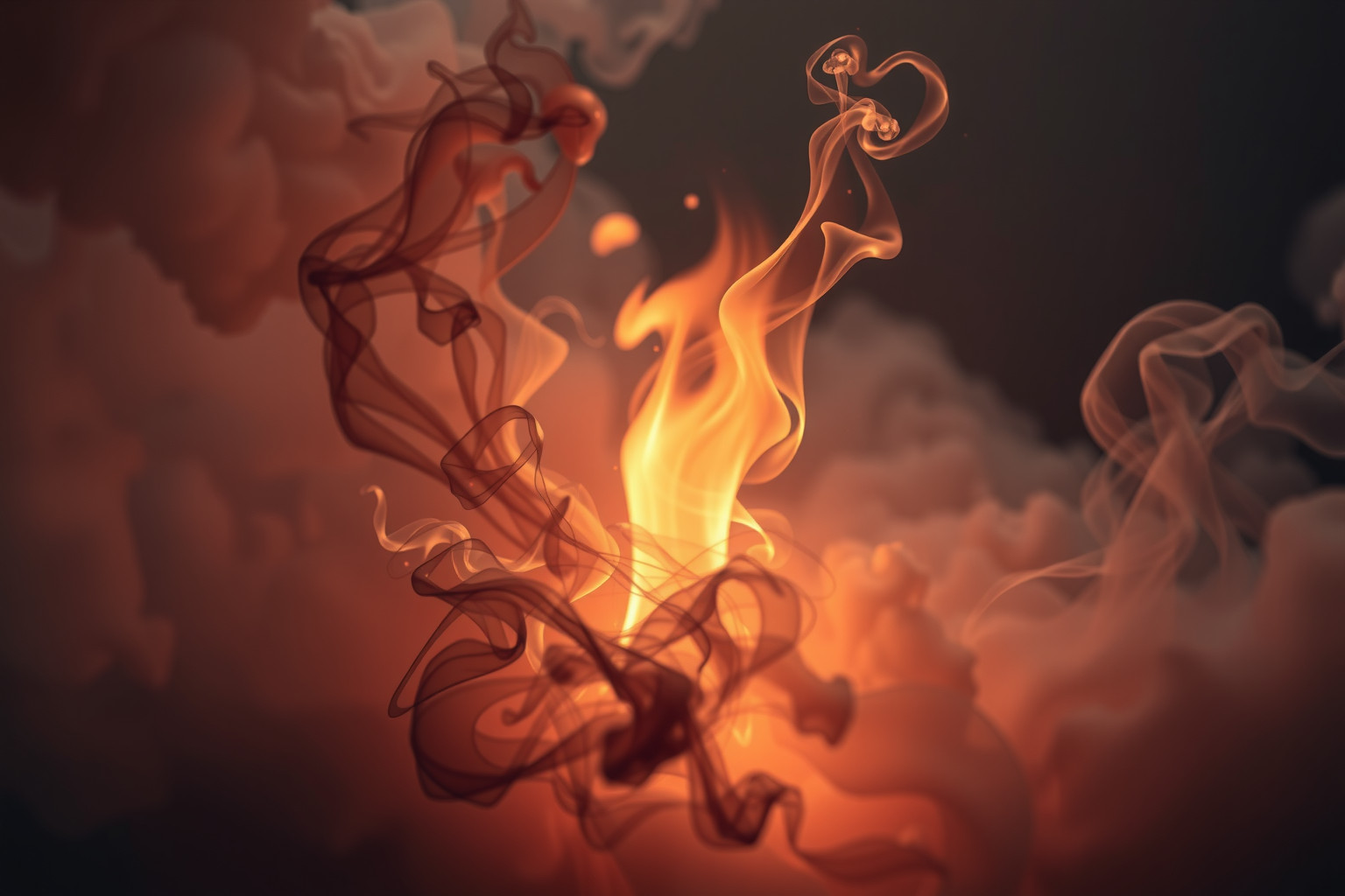 Il fuoco nei sogni simboleggia purificazione attraverso dolore e trasformazione.