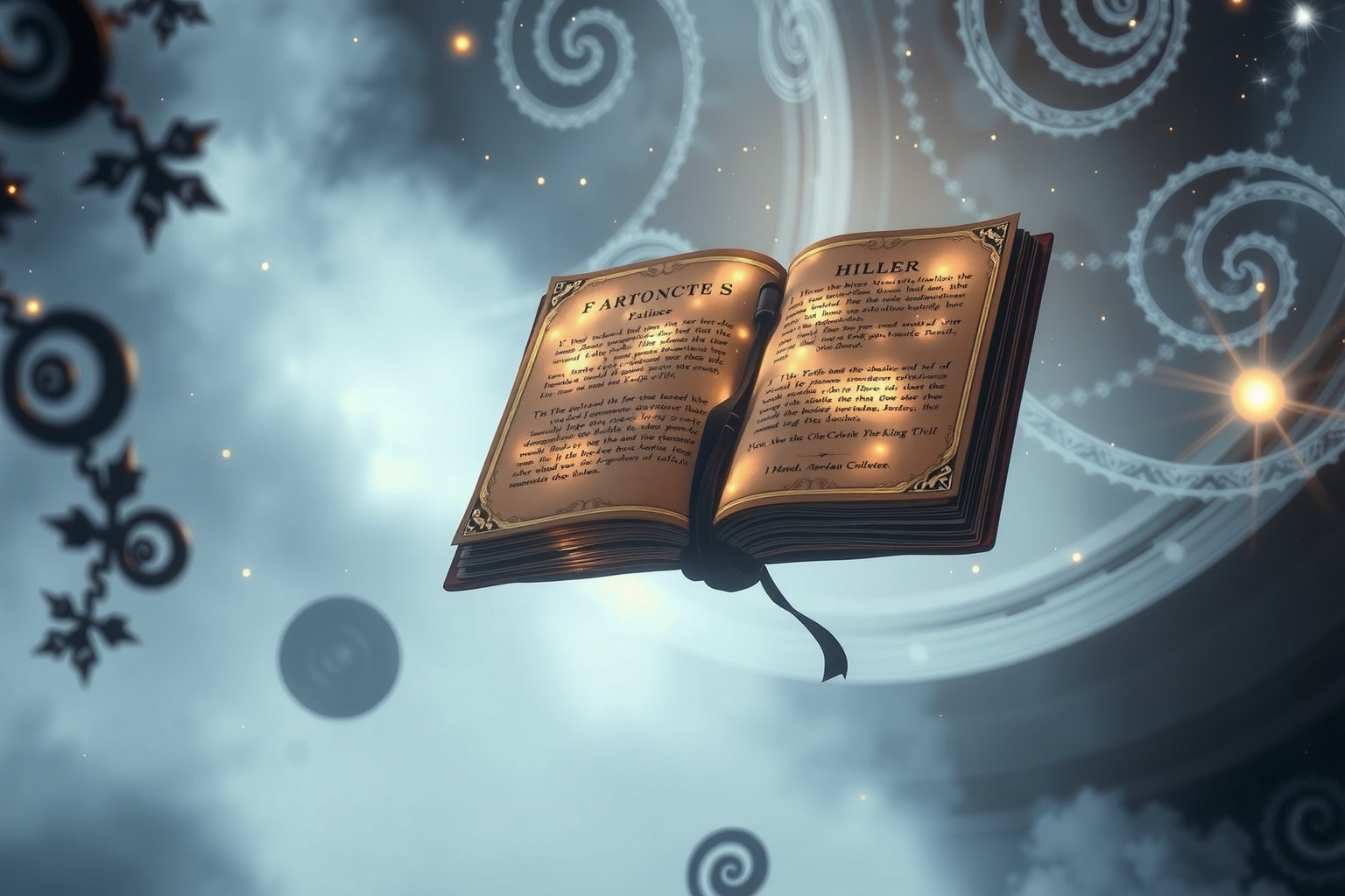 Un testo sacro in lingua dimenticata rivela verità nascoste.