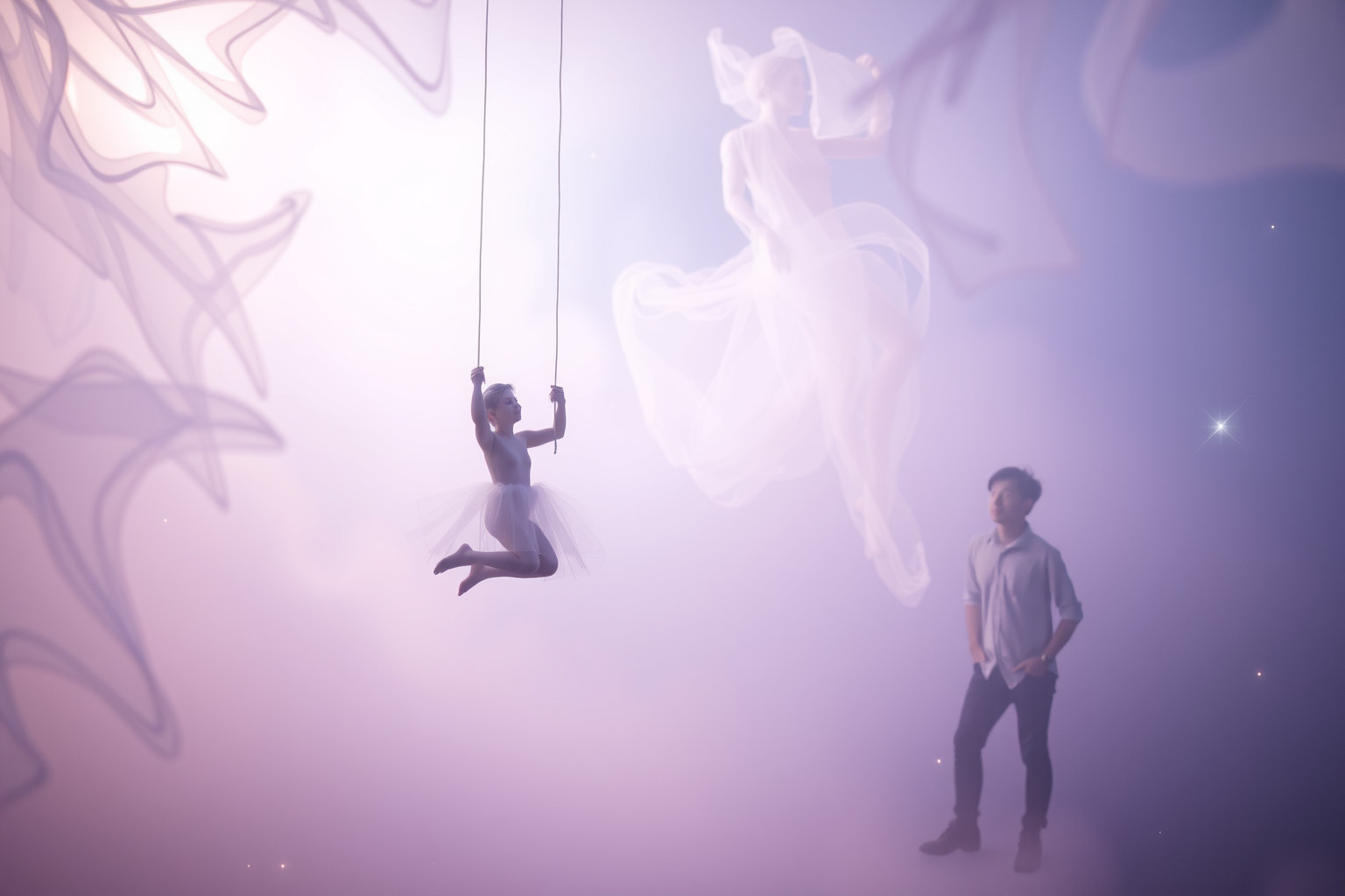 Osservare qualcuno dondolarsi riflette il desiderio di equilibrio interiore.