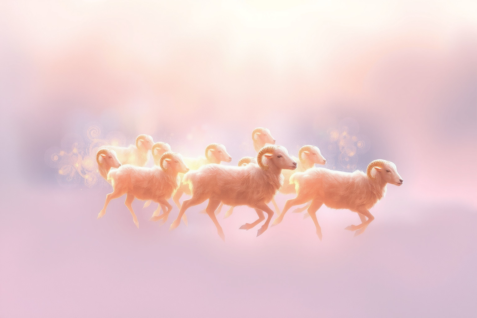 Vedere un gregge di montoni simboleggia conformismo e appartenenza sociale.