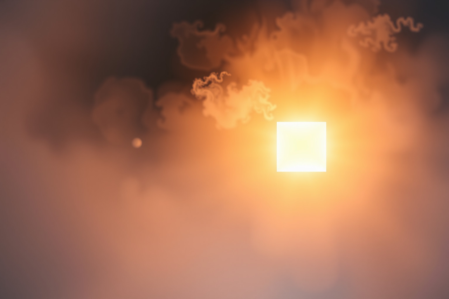 Vedere un quadrato luminoso simboleggia chiarezza mentale e consapevolezza.