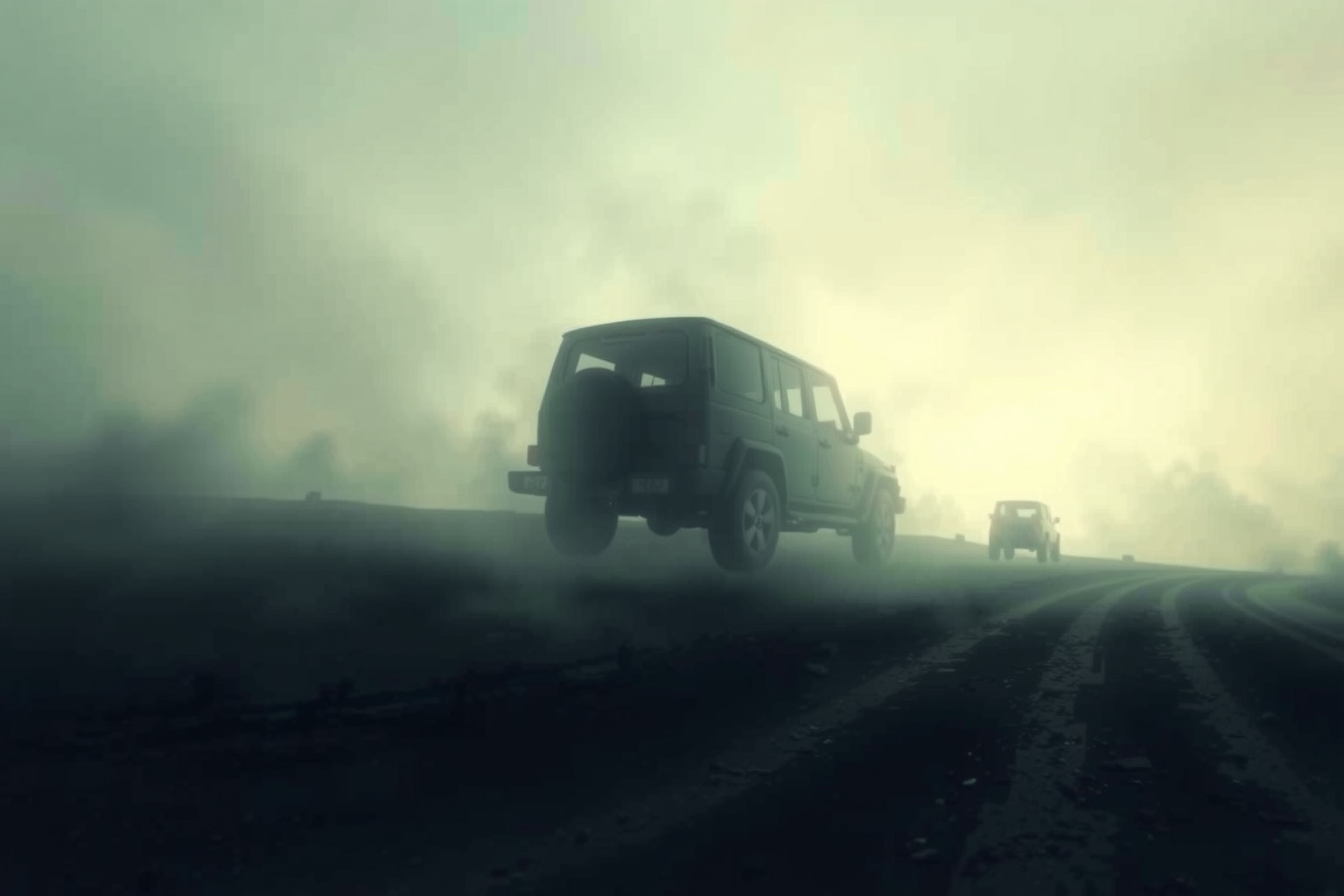 Viaggiare con un mezzo rotto simboleggia ostacoli interiori persistenti.