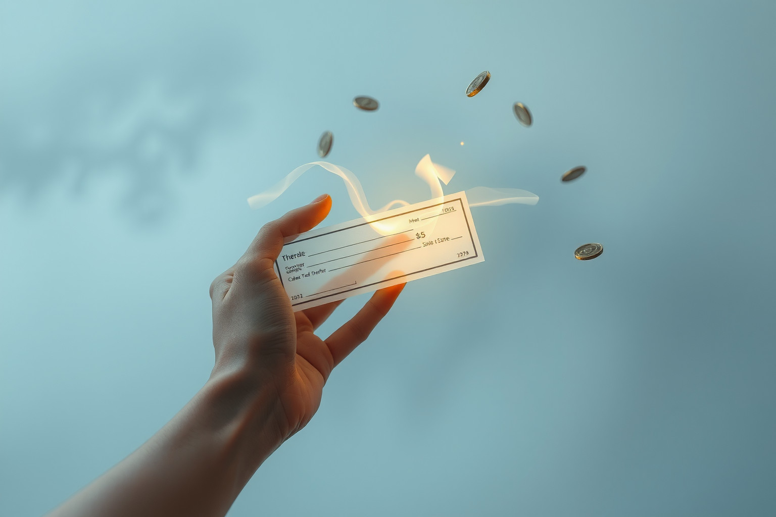 Un assegno basso riflette insoddisfazione e piccoli problemi economici.