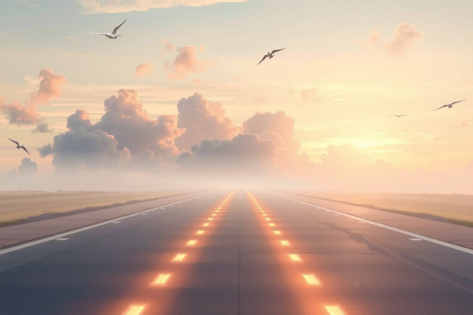 L'atterraggio di emergenza simboleggia il ritorno alla stabilità quotidiana.