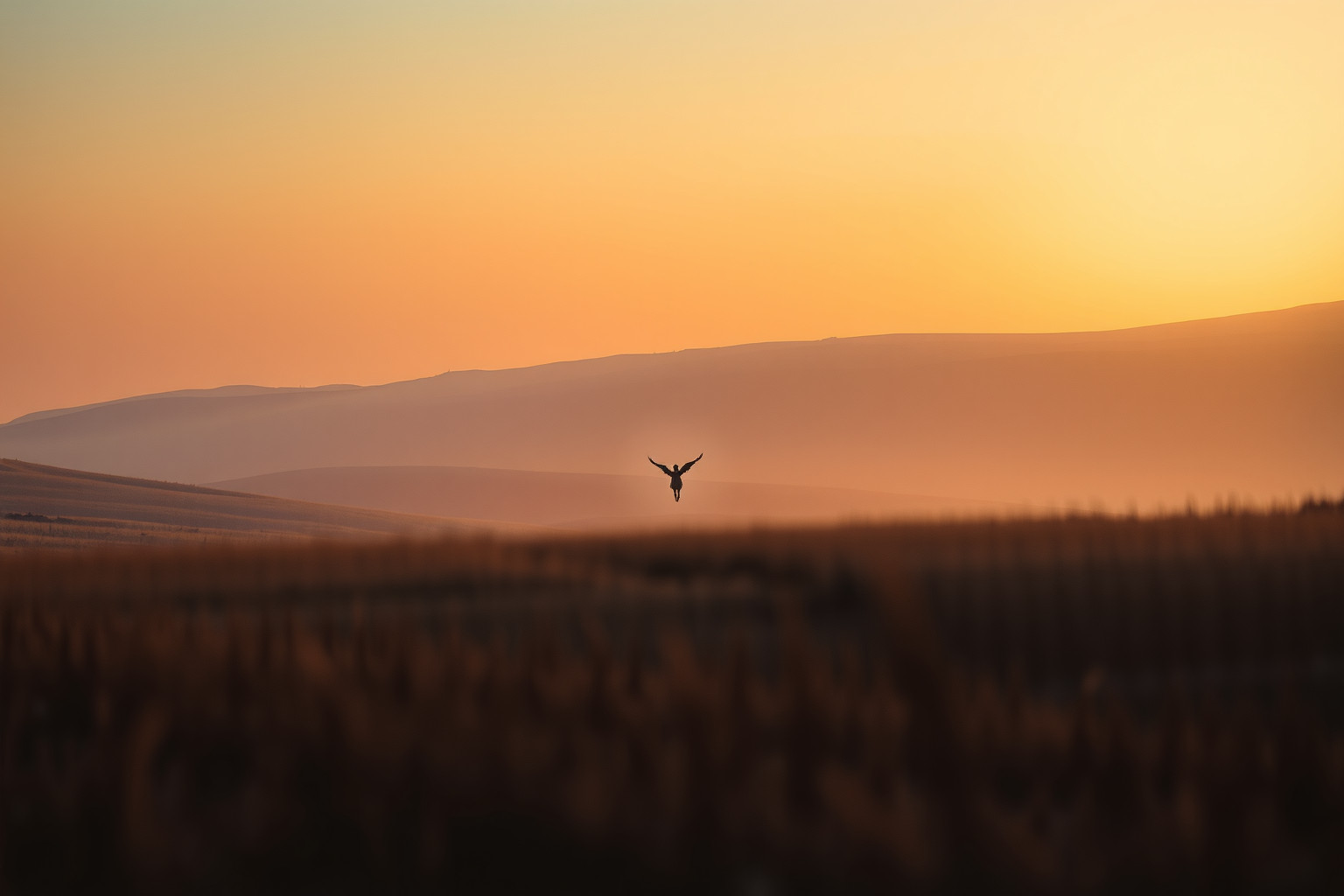 L'atterraggio in campo simboleggia ricerca di sicurezza e semplicità.