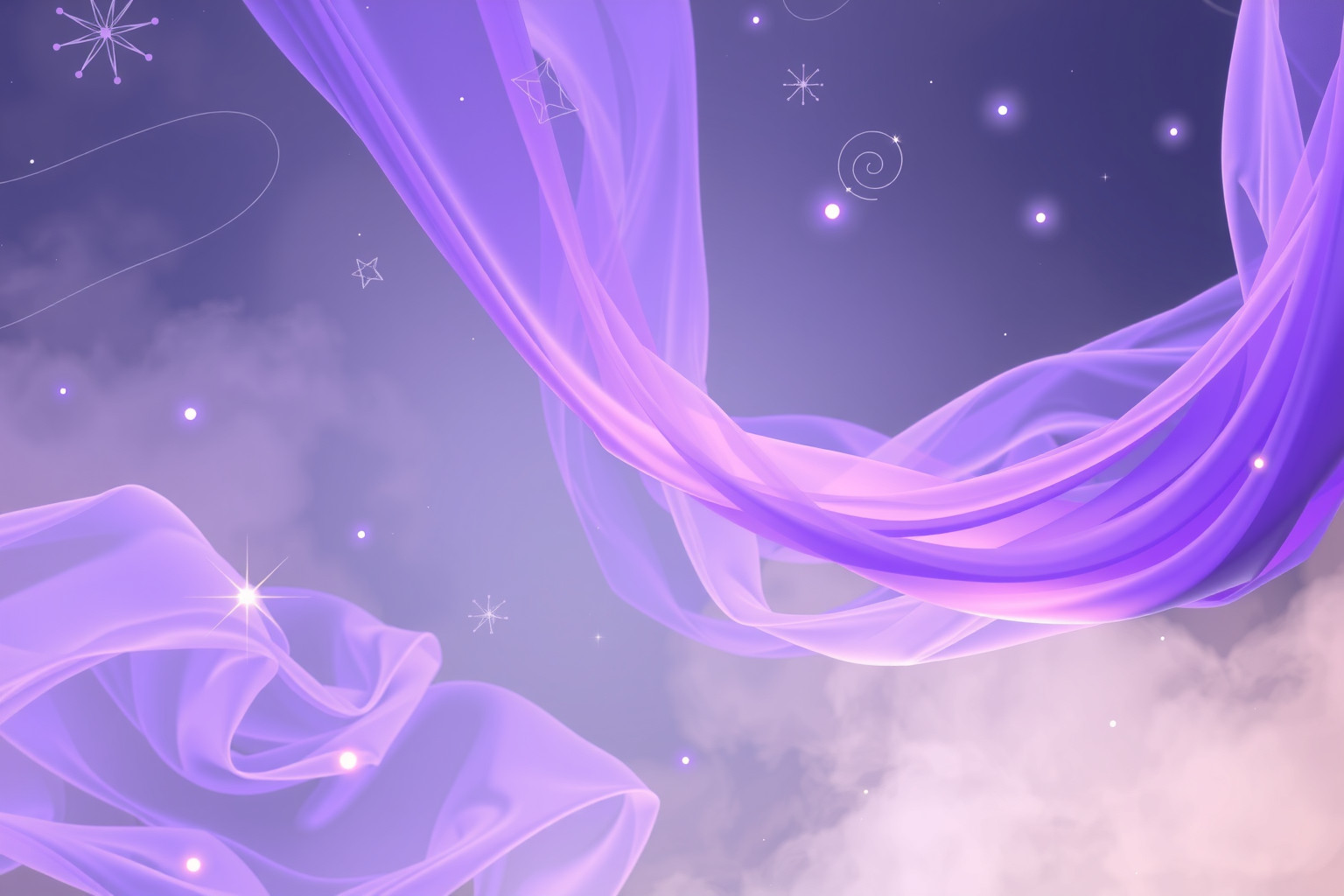 La biancheria intima viola simboleggia intuizione e trasformazione spirituale.