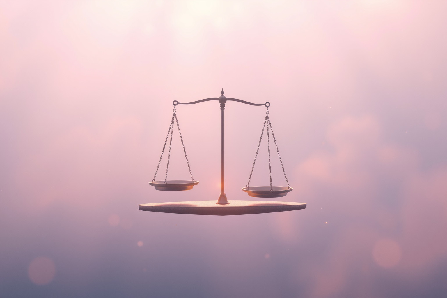 Calibrare una bilancia nei sogni simboleggia equilibrio interiore e giustizia.