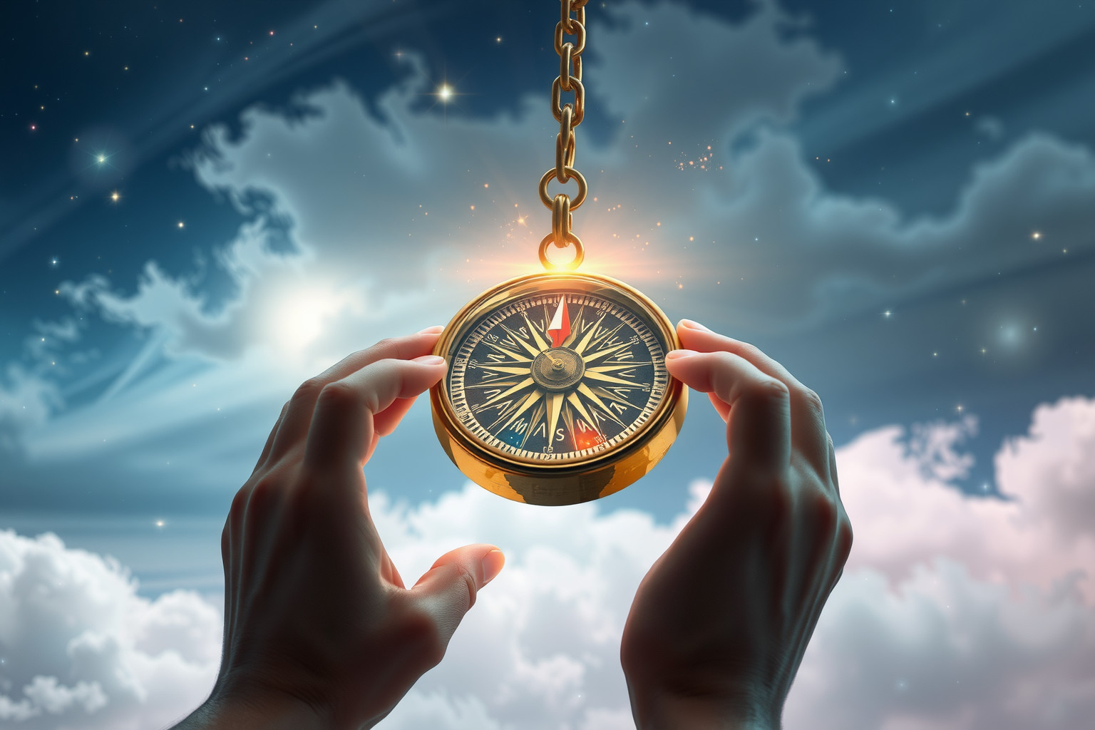 Calibrare una bussola nei sogni simboleggia ricerca di direzione interiore.