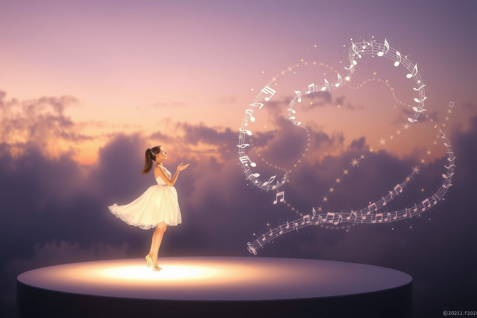 Cantare con un artista famoso simboleggia aspirazioni e crescita personale.