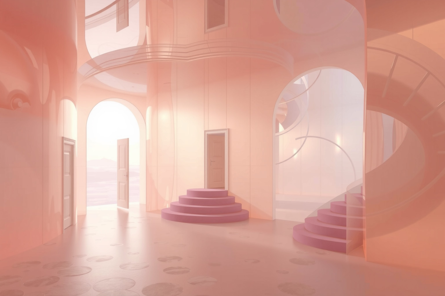 Sognare nuove stanze simboleggia crescita e cambiamenti interiori.