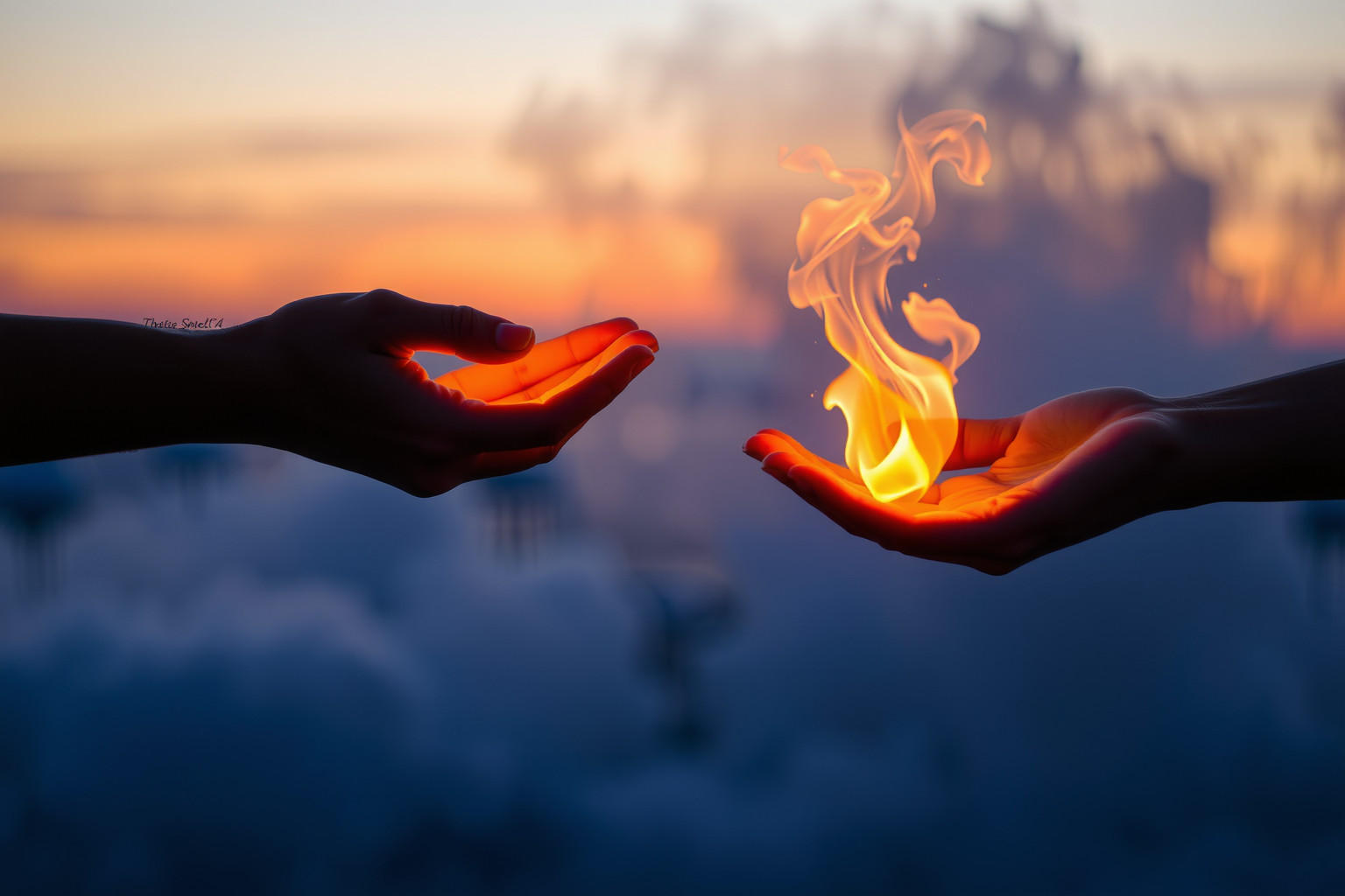 Sognare di causare un incendio involontario riflette colpa nascosta.