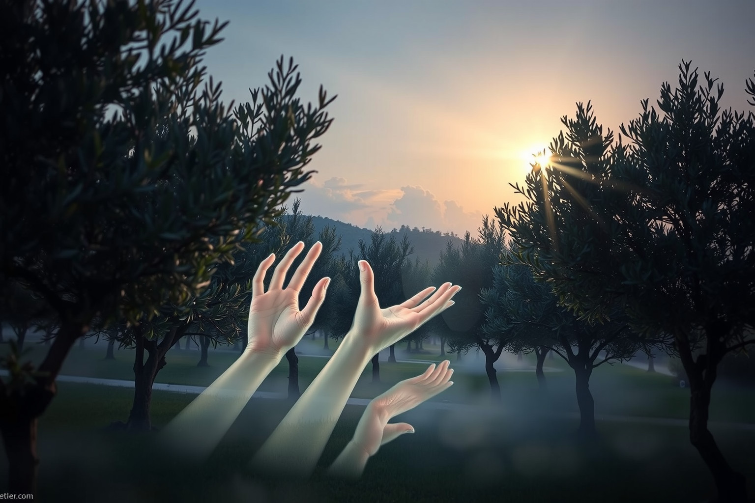 I sogni sul Getsemani simboleggiano lotta spirituale e speranza.