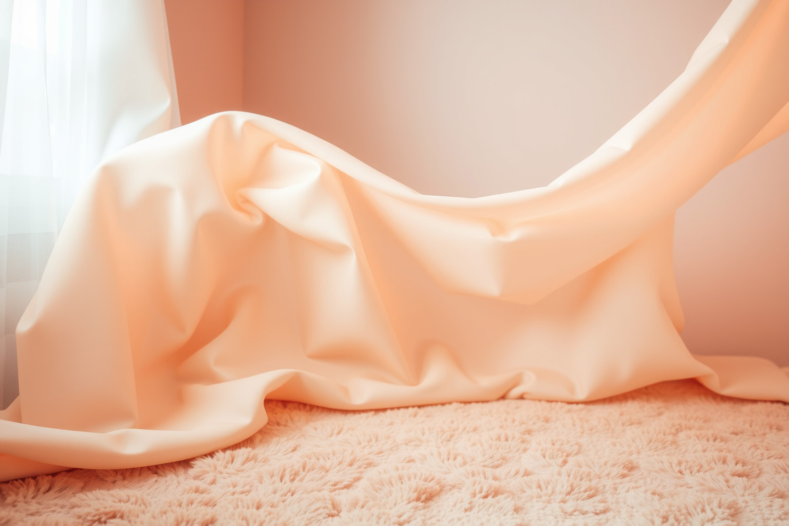 Un tappeto trasforma il pavimento, donando calore e accoglienza.