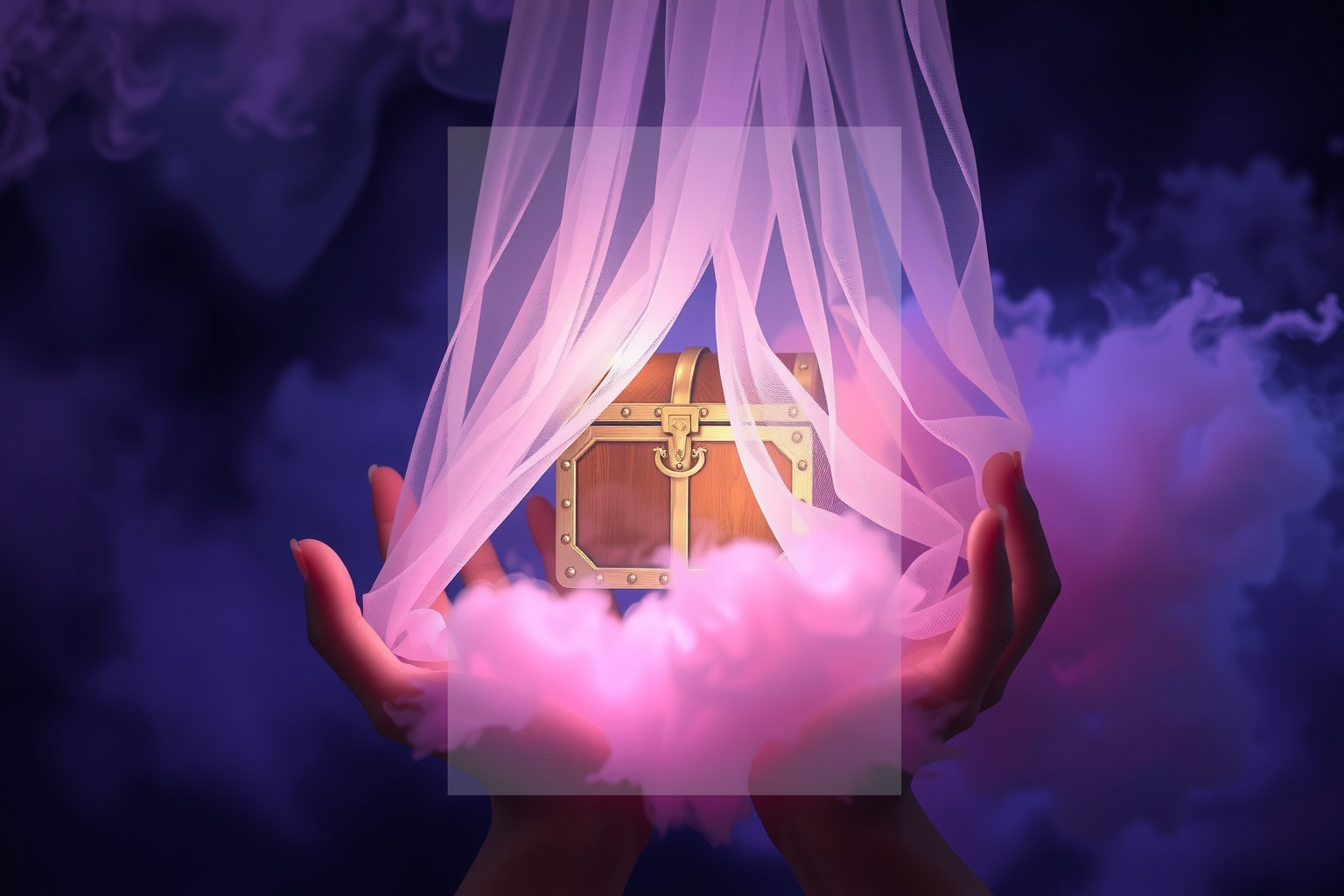 Coprir un tesoro simboleggia protezione di valori interiori nascosti.