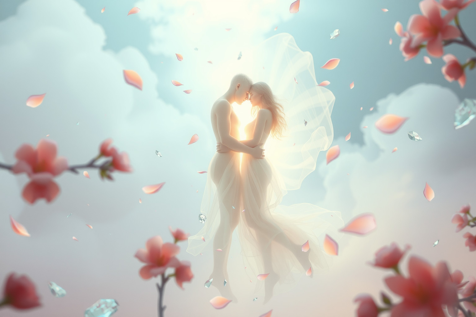 Sognare la deflorazione con un ex rivela desideri di chiusura emotiva.