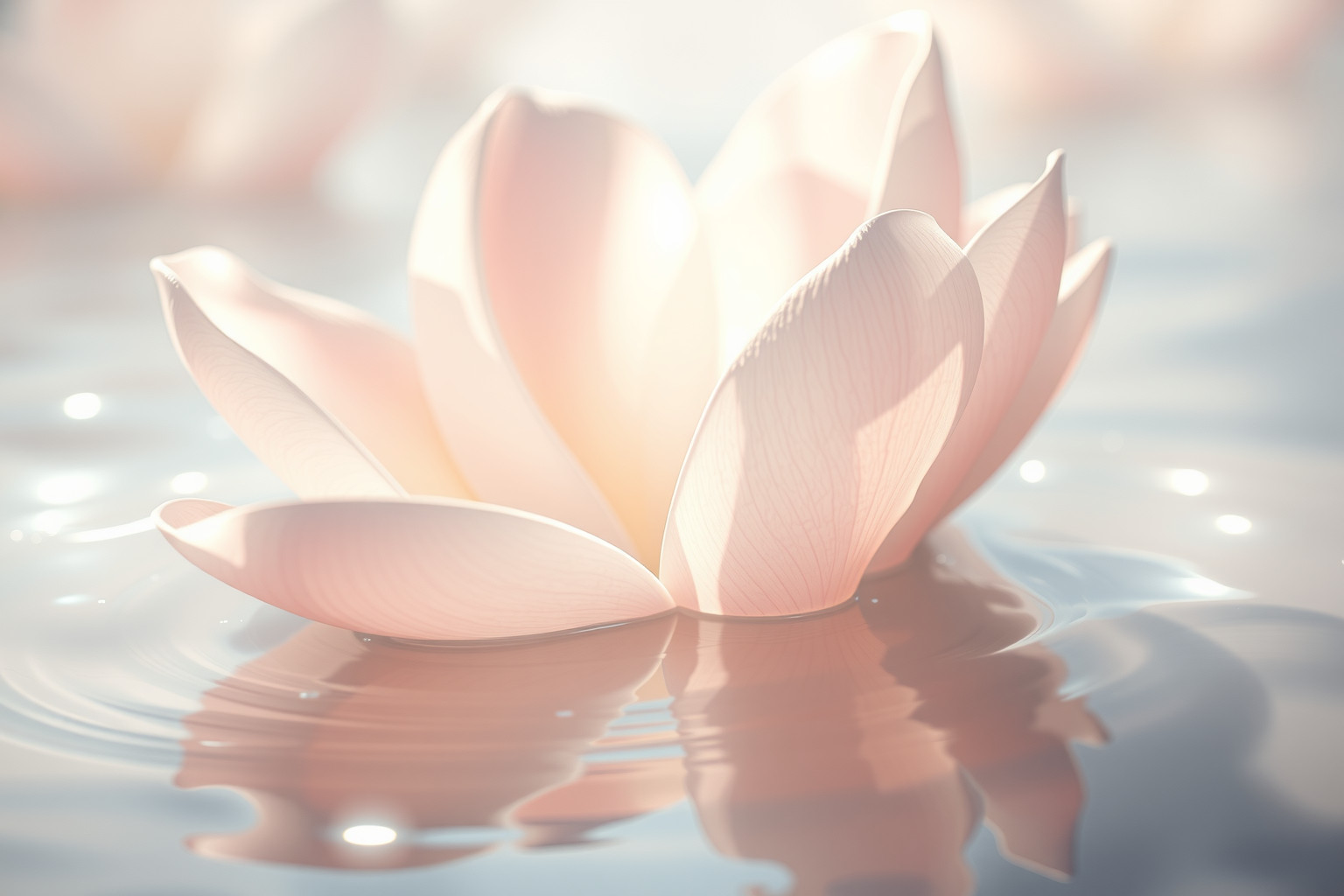 L'acqua nei sogni di deflorazione simboleggia purezza e rinascita.