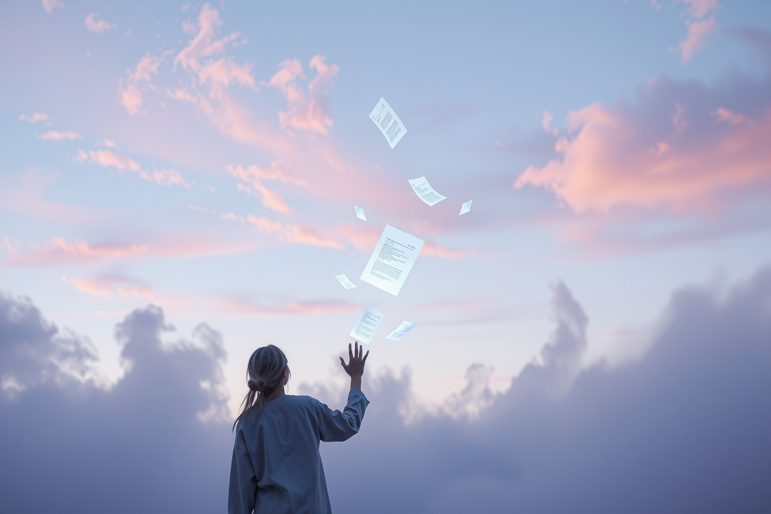 Dimenticare documenti nel sogno riflette ansia da responsabilità lavorativa.