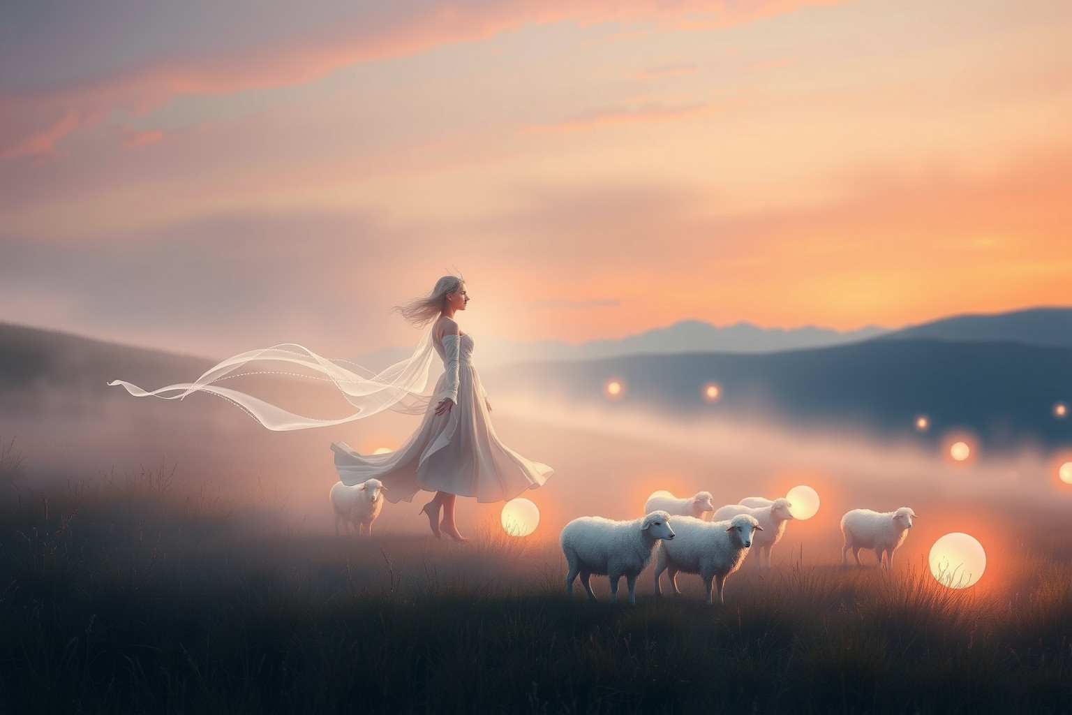 I sogni sul pastore guidano l’anima verso la serenità interiore.