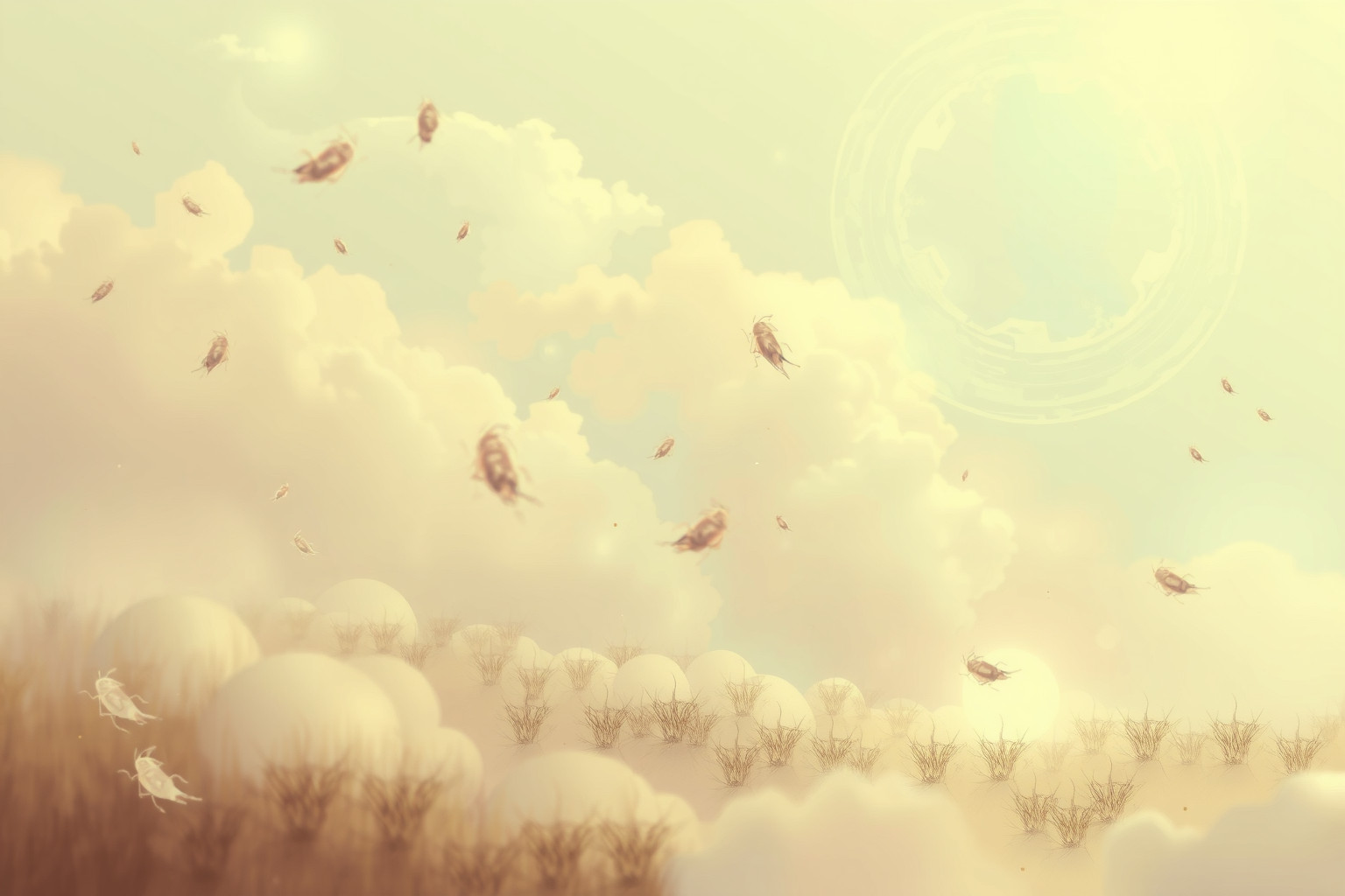 Sognare cavallette simboleggia rinascita e adattamento personale profondo.