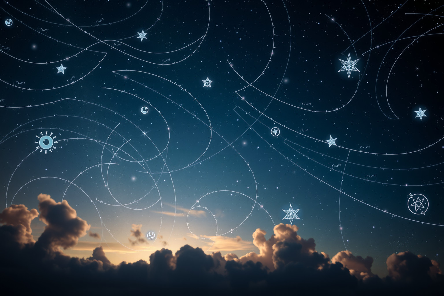 Sognare il firmamento simboleggia aspirazioni e connessioni spirituali profonde.