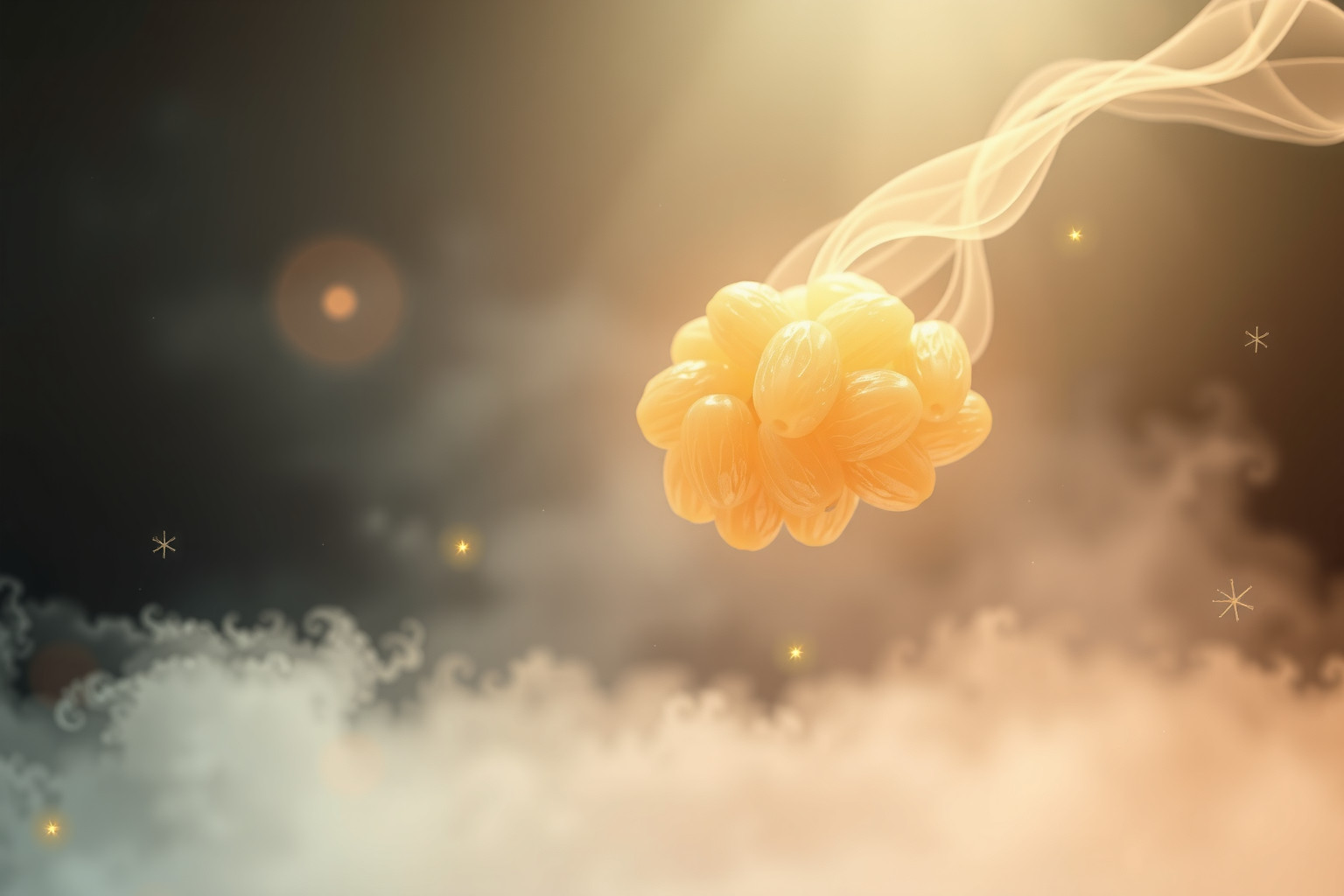 Sognare uvetta può simboleggiare dolcezza nascosta e ricordi antichi.