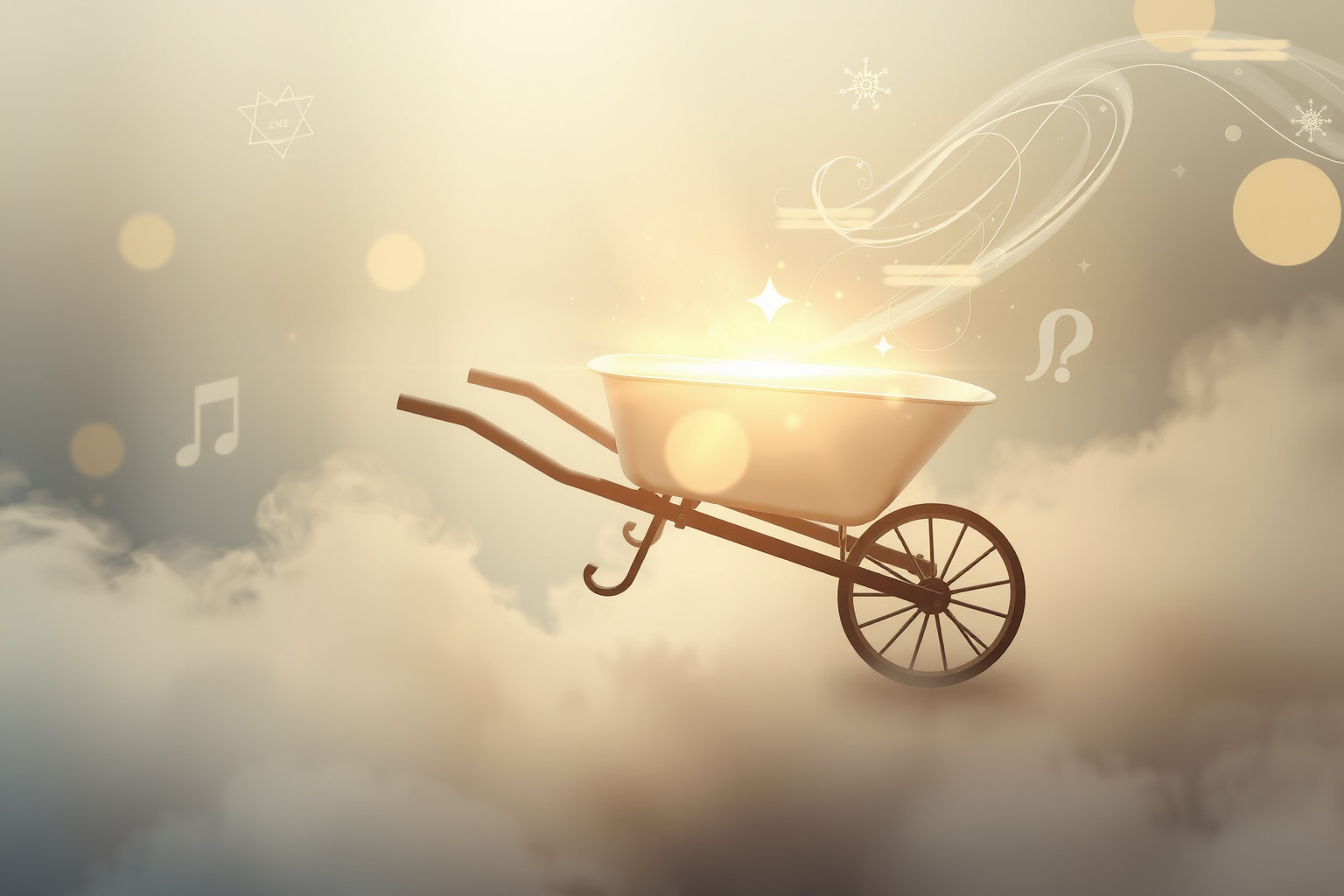 La carriola nei sogni spesso simboleggia il carico emotivo personale.