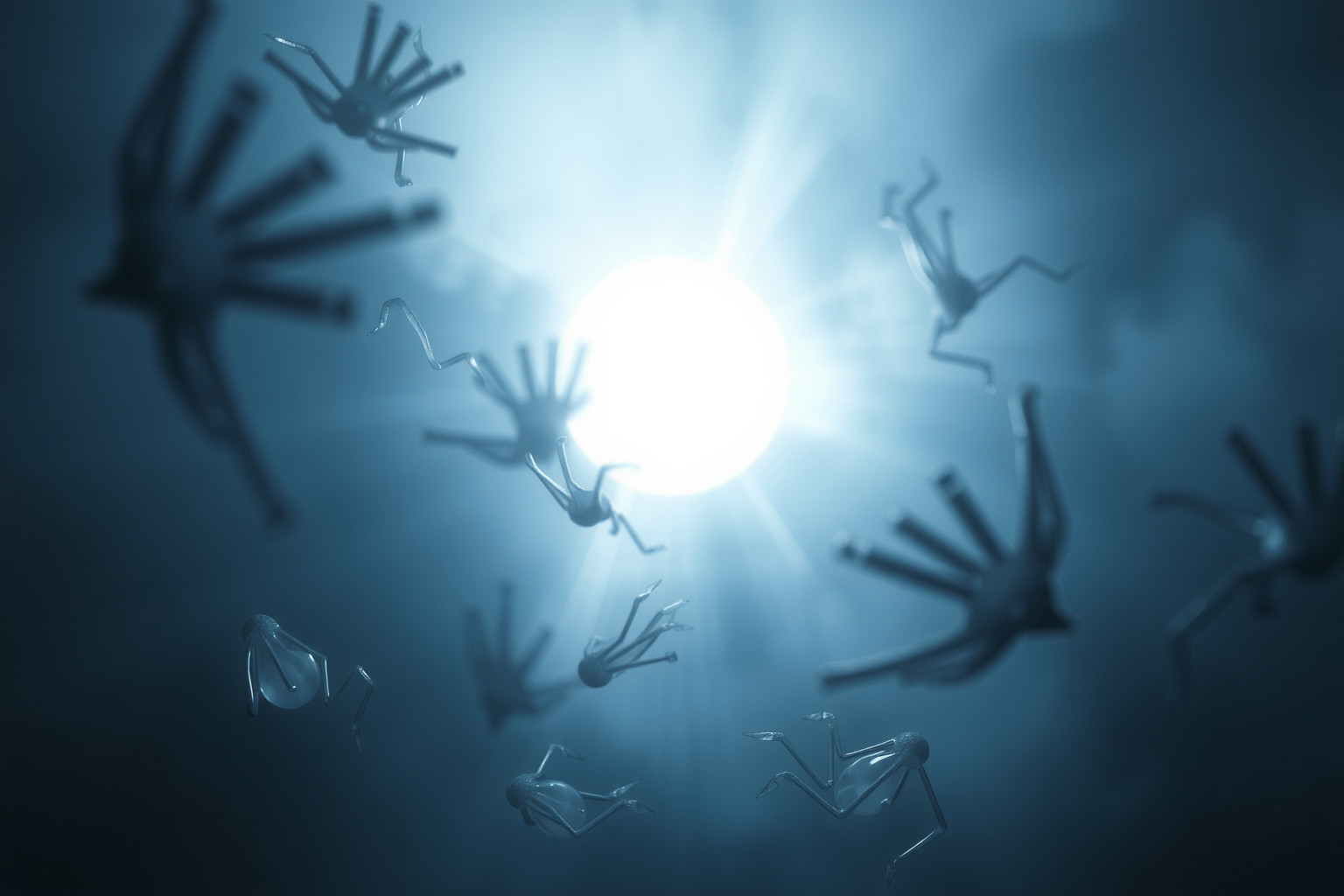 Essere infastiditi dalla luce notturna simboleggia ansia nascosta.