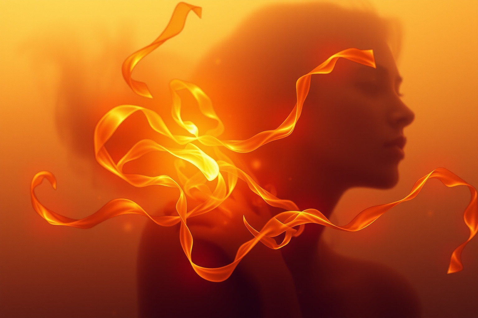 Essere intrappolati in un incendio rappresenta crisi emotive profonde.