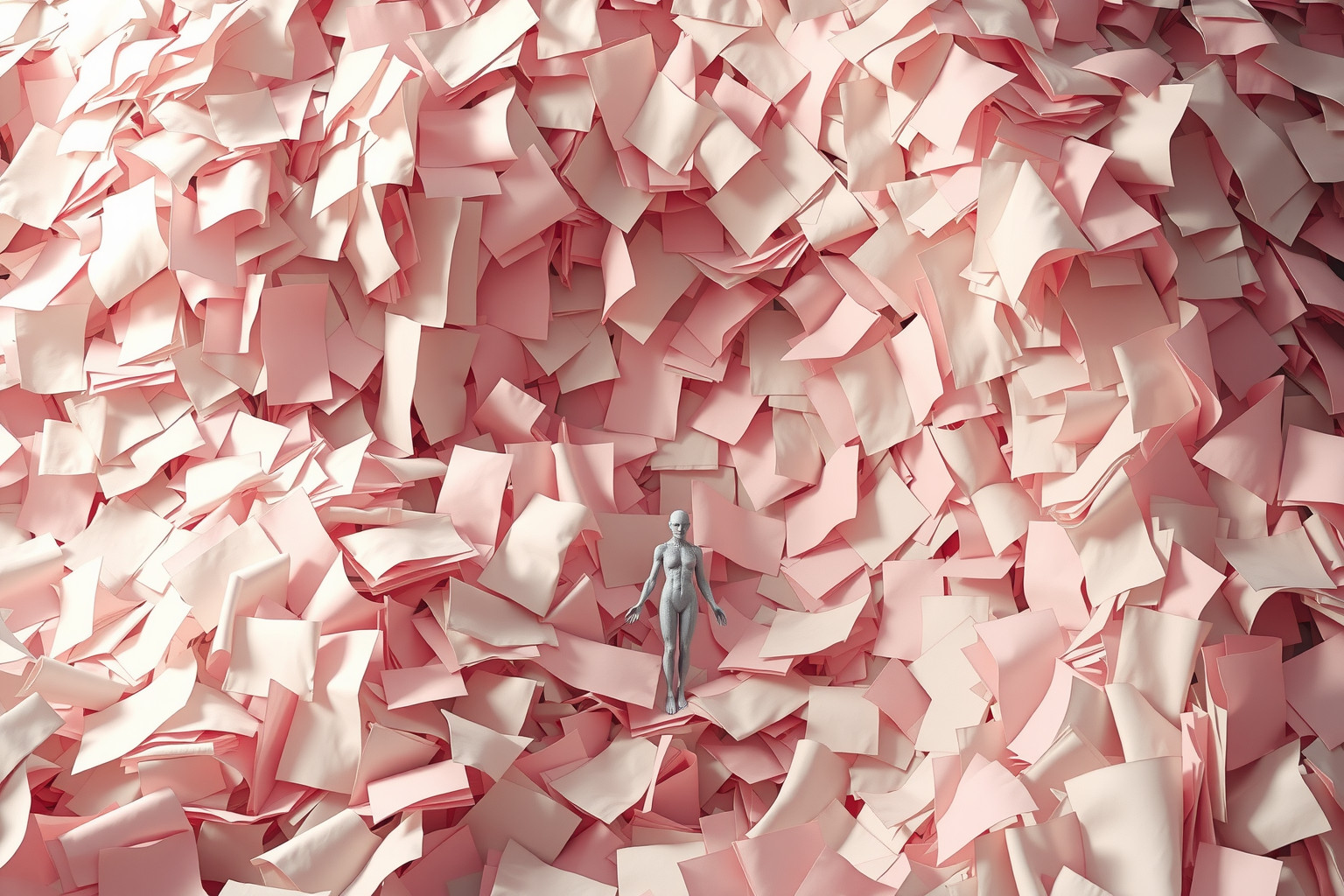 Essere sommersi da fatture simbolizza ansia e pressione finanziaria crescente.