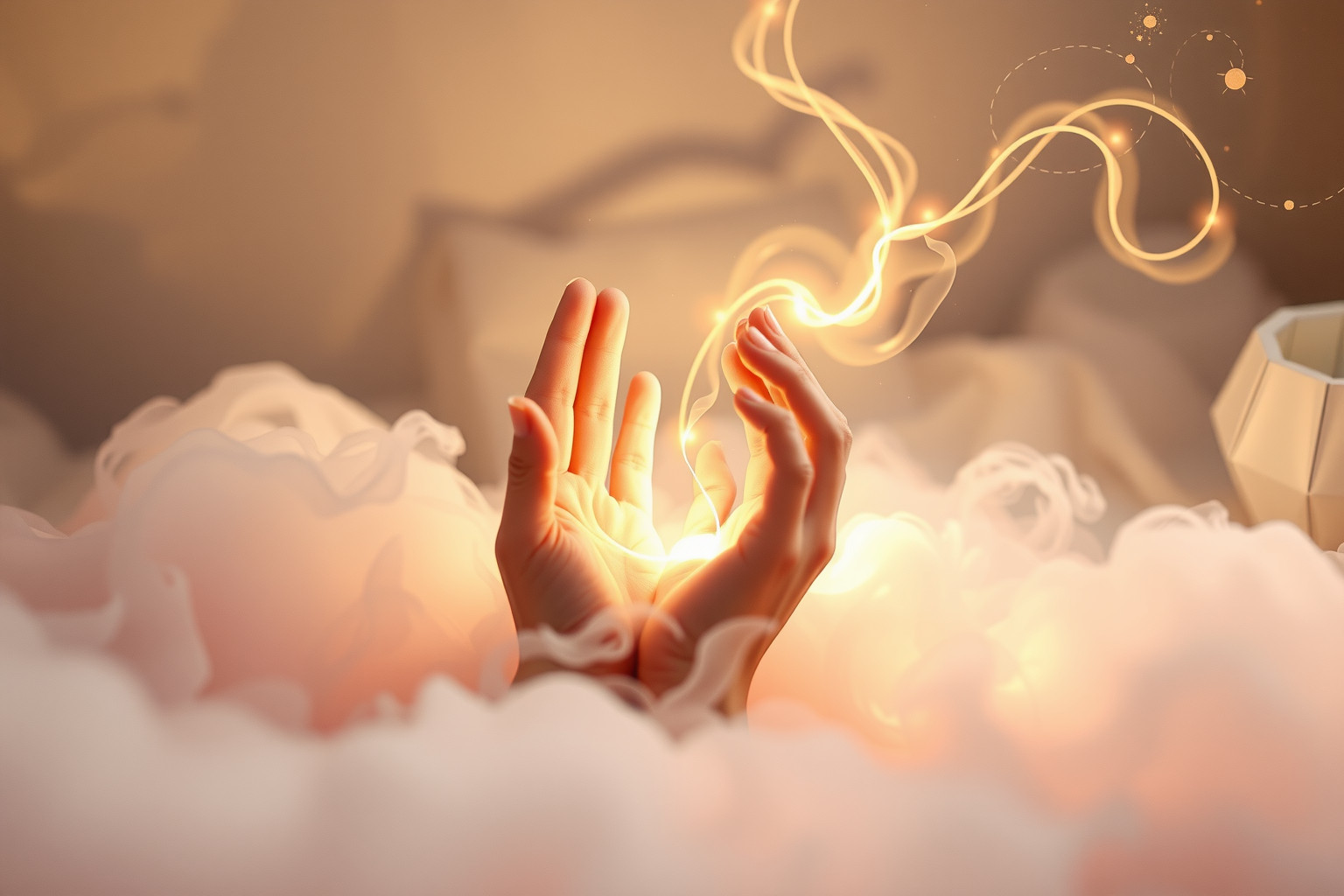 I feticci di mani simboleggiano potere creativo e legami profondi.