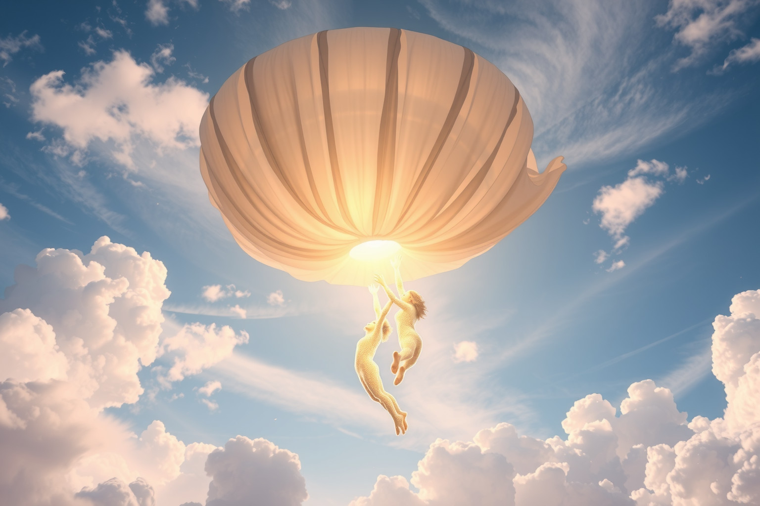 Fuggire dal baldacchino simboleggia il desiderio di libertà profonda.