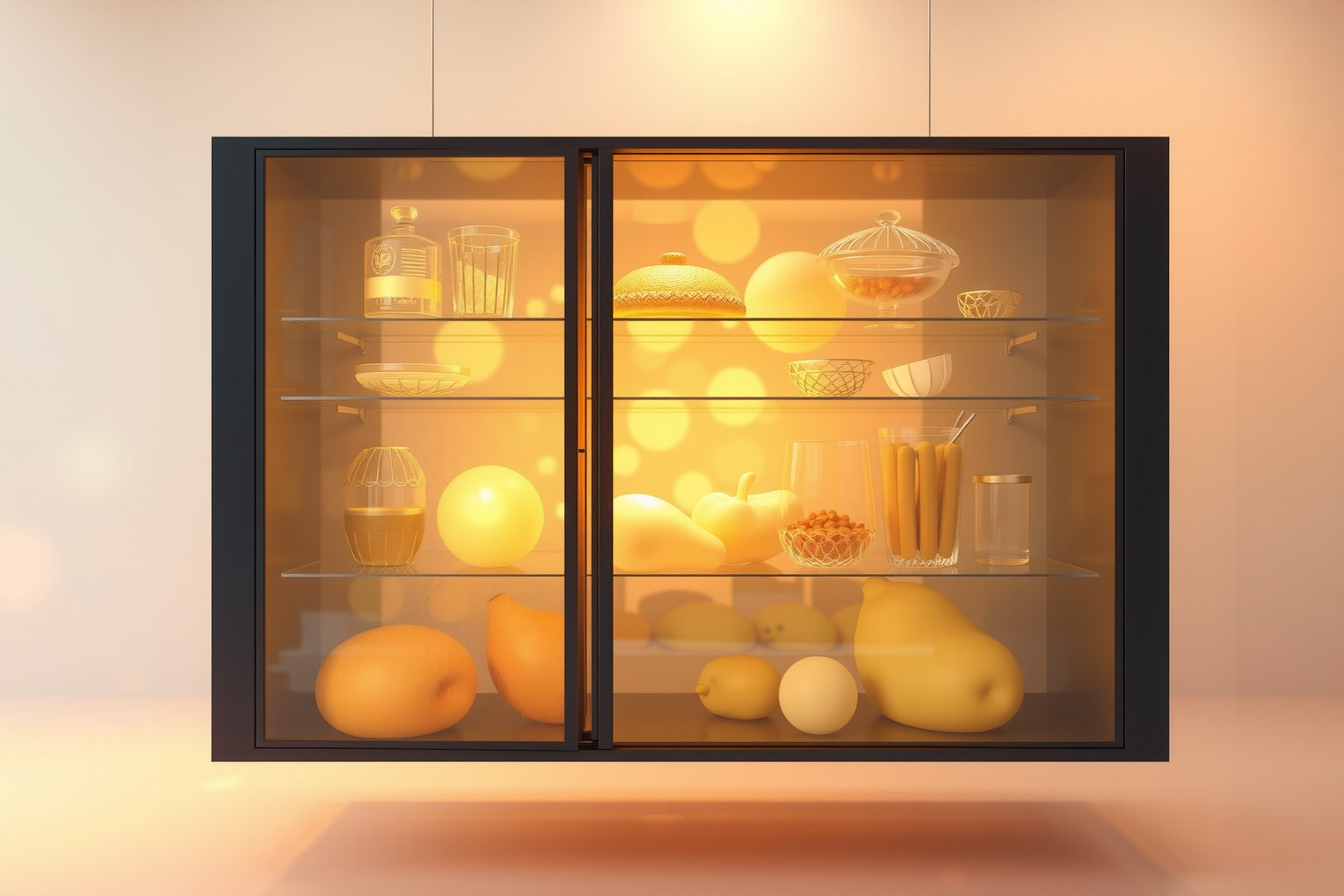 Il pensile pieno simboleggia abbondanza e risorse nascoste.