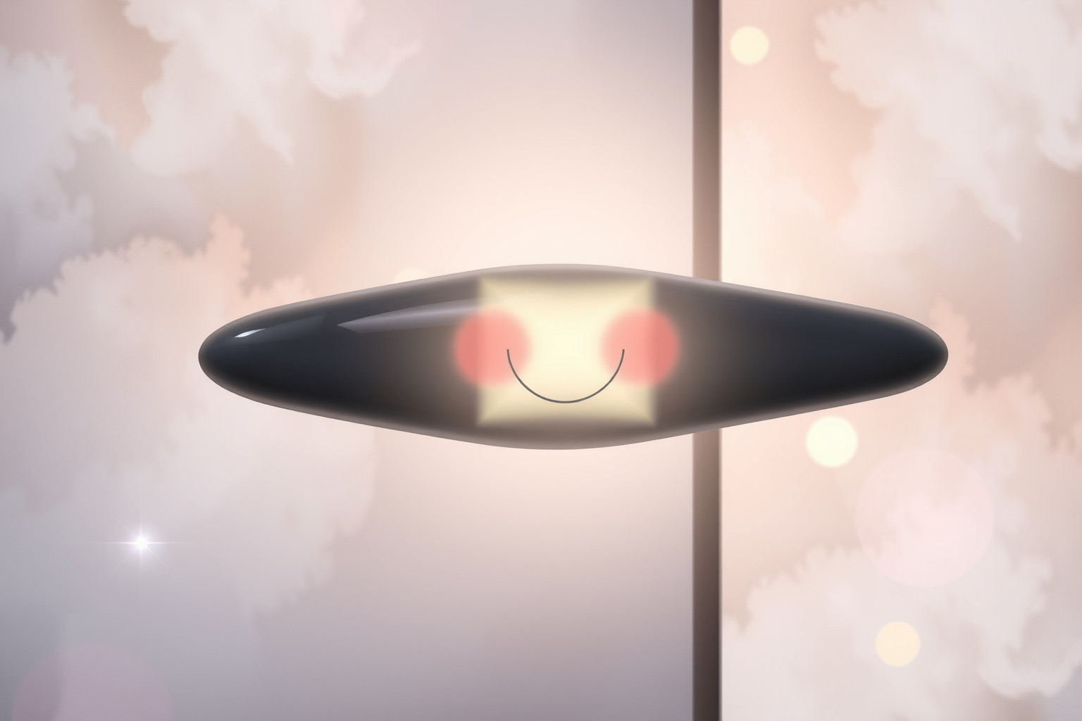 Il Pomo della Porta che Ride simboleggia gioia e accoglienza misteriosa.