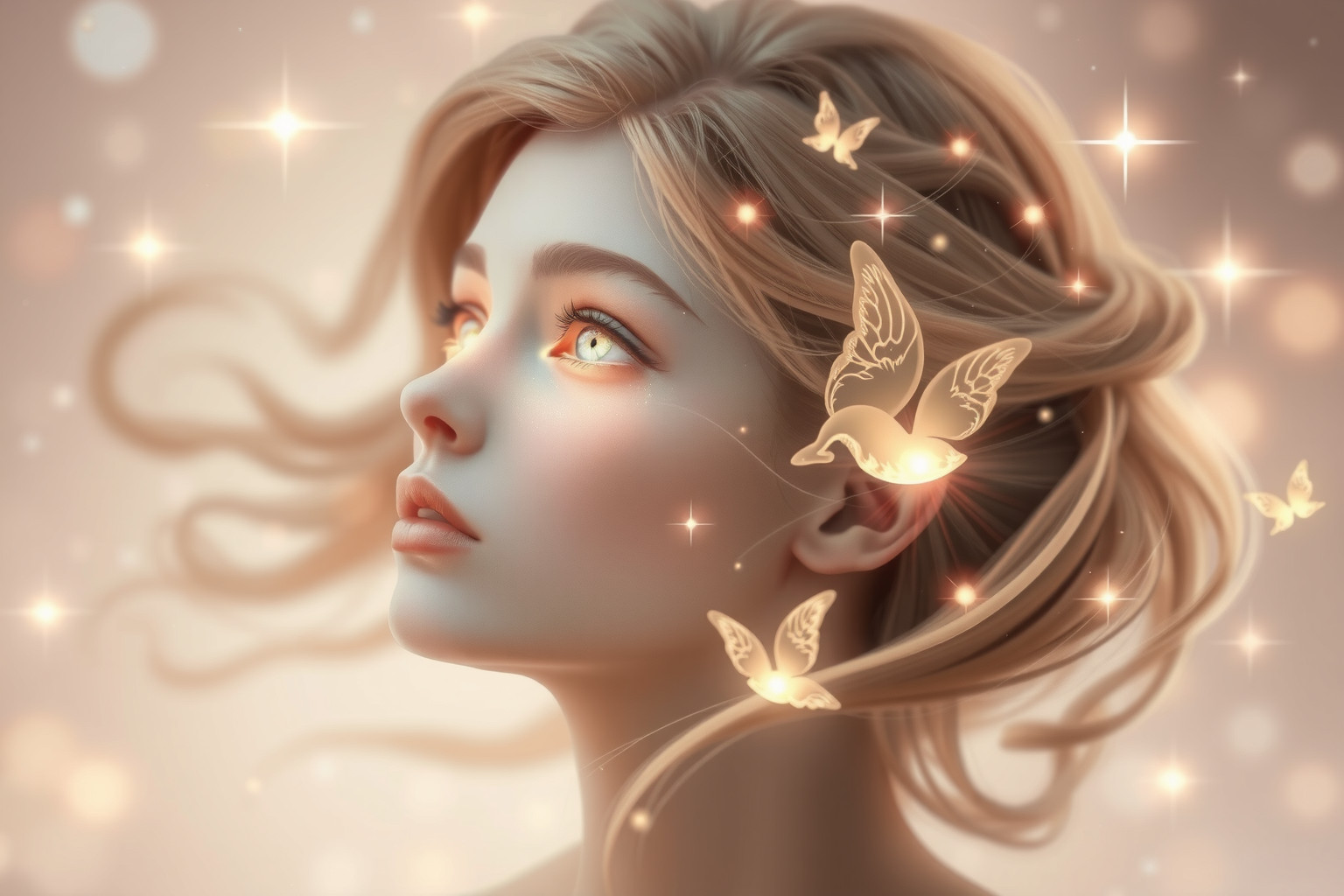 Incantare con lo sguardo simboleggia fascino e potere emotivo nascosto.