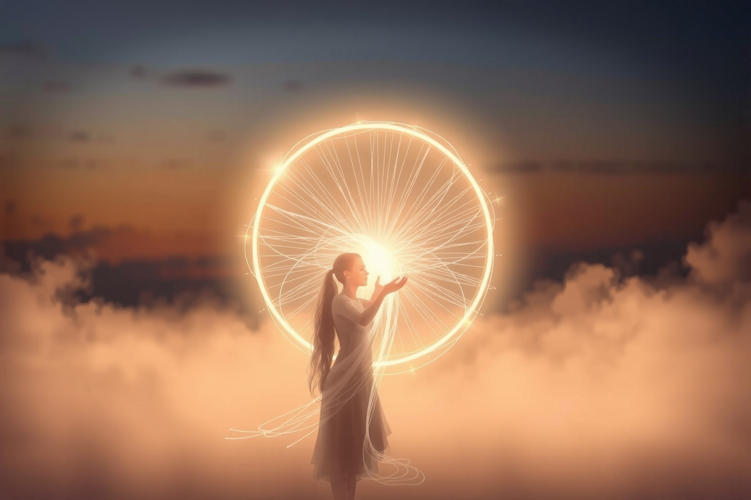 Incantare con una promessa simboleggia speranza e desiderio profondo.