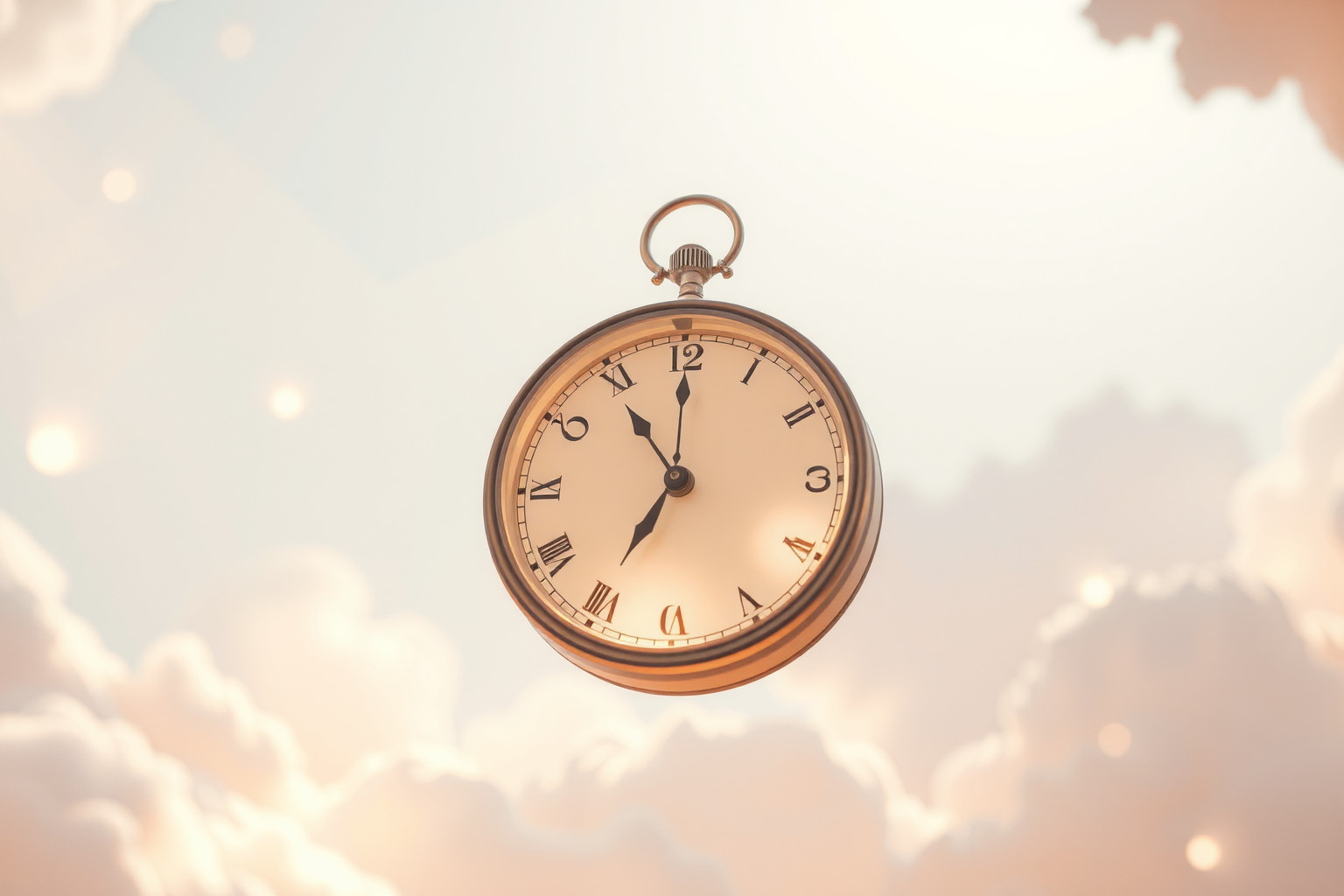 Le lancette leggere simboleggiano spontaneità e tempo senza limiti.