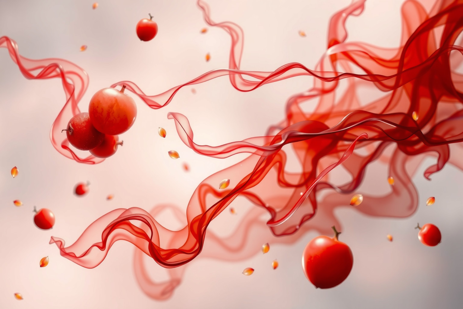 Le macchie di frutta simboleggiano fertilità, abbondanza e desiderio.