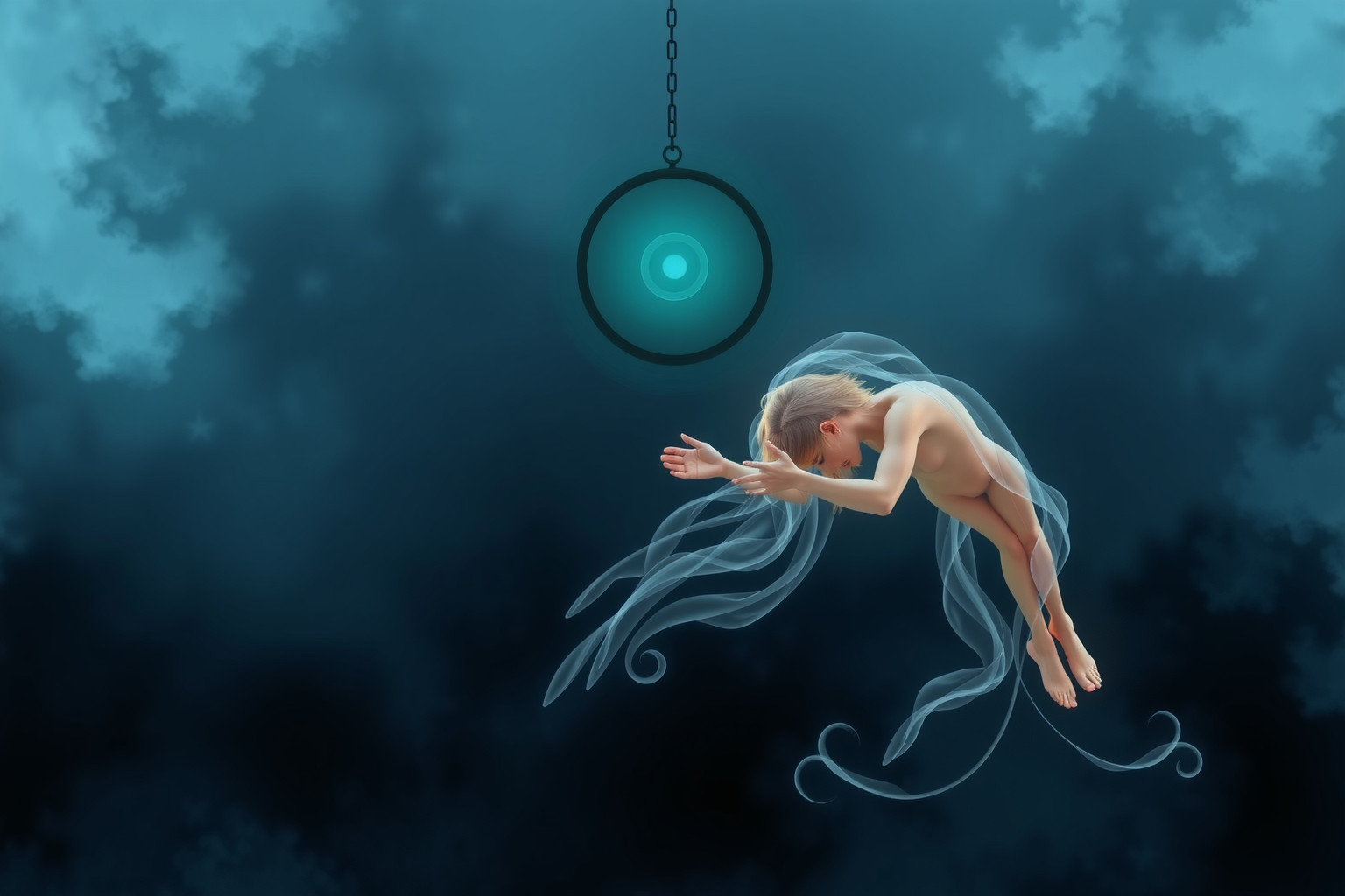 Il medaglione pesante simboleggia un fardello emotivo profondo.