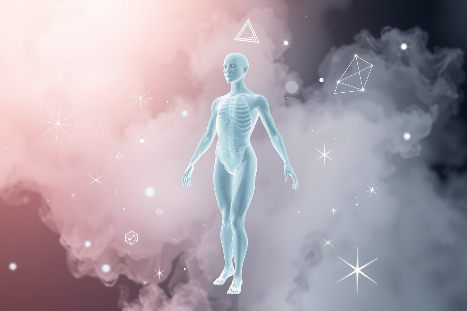 La mutazione in laboratorio simboleggia trasformazione e rischio controllato.