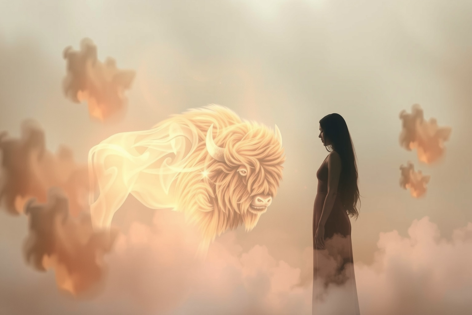 Parlare con un bufalo simboleggia forza interiore e saggezza nascosta.