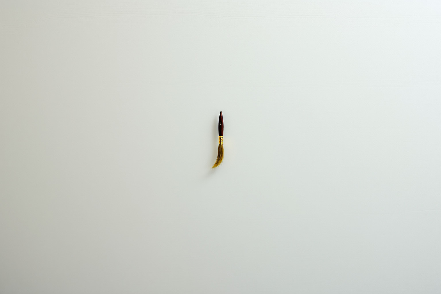 Il pennello minuscolo indica insicurezza e scarsa autostima interiore.