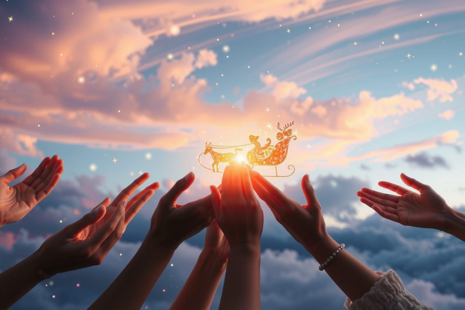 Regalare una slitta simboleggia amore e voglia di unione.