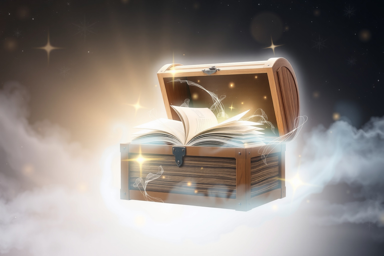 La ribaltina piena di libri simboleggia mente colma di sapere.