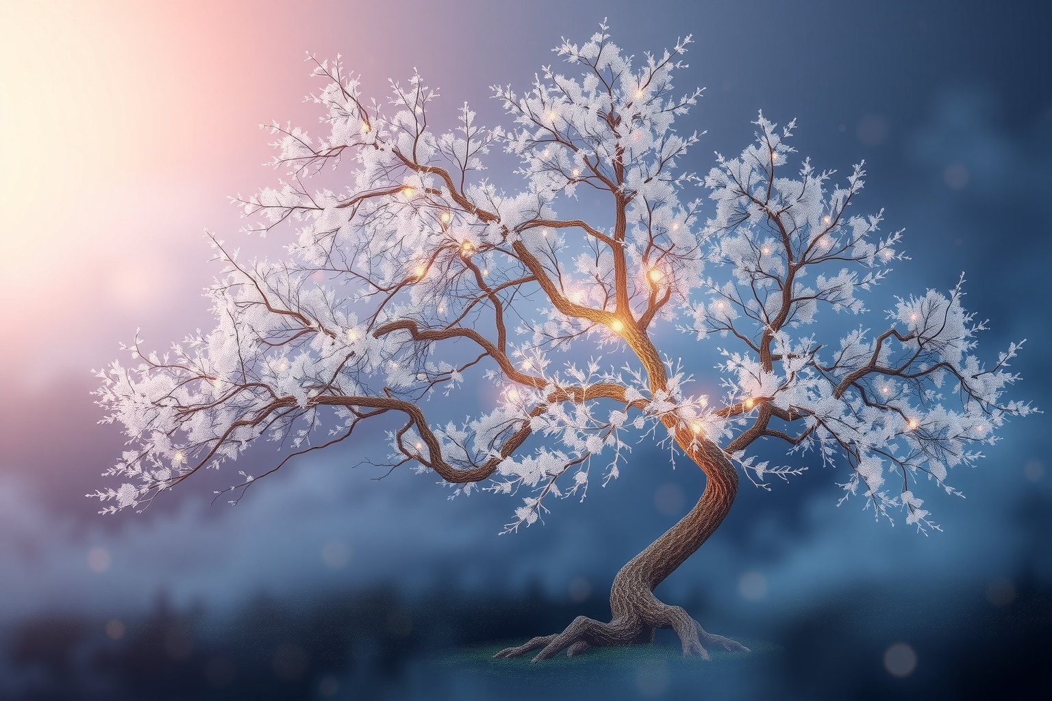 Il peccio larice simboleggia resilienza e continui mutamenti interiori.